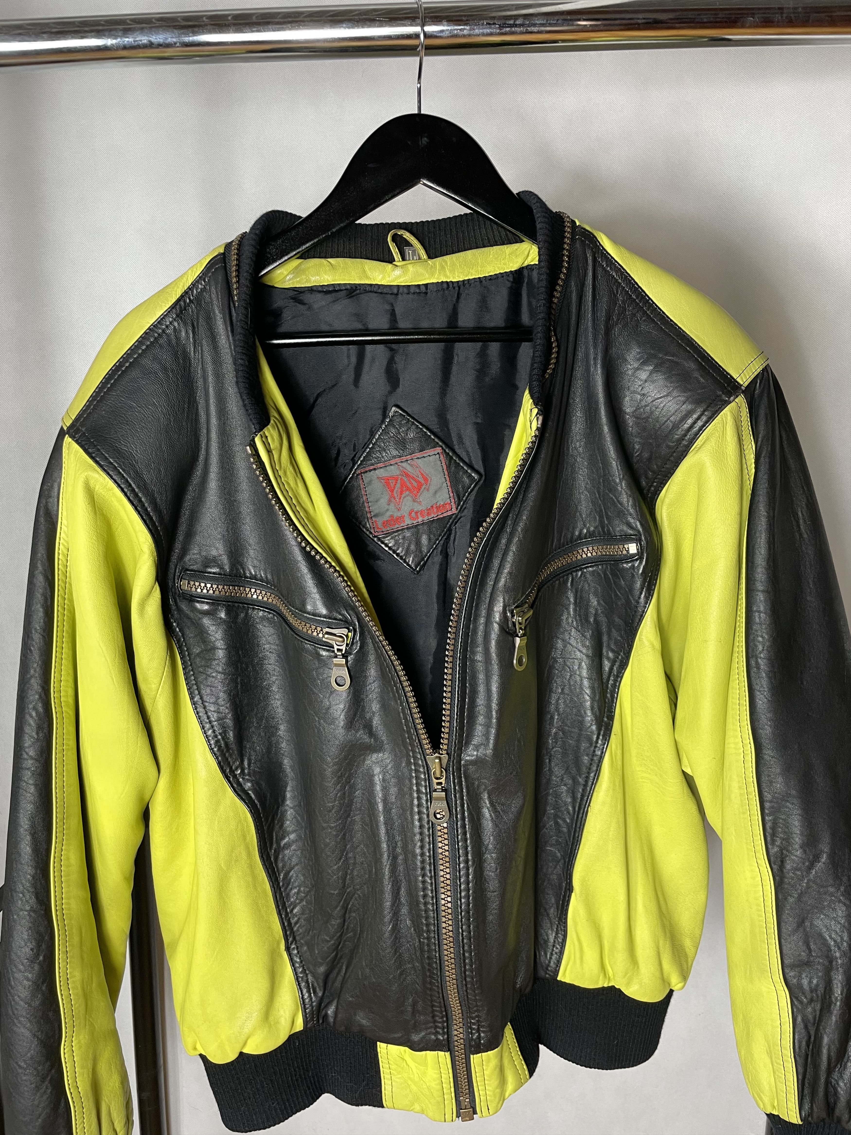Other Custom German Padi Leather Jacket Size US L / EU 52-54 / 3 - 2 Thumbnail