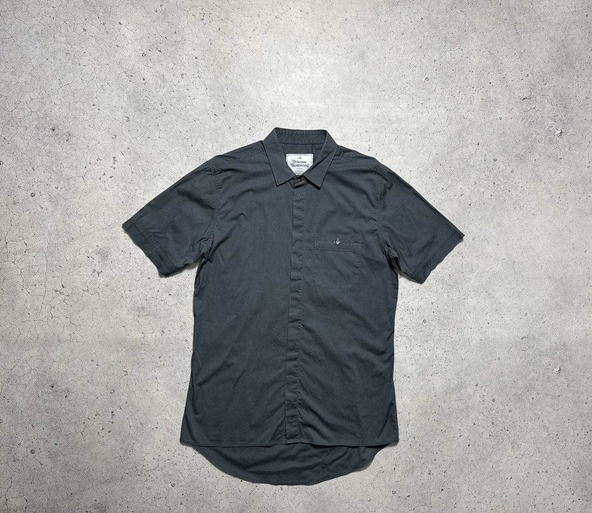 Vivienne Westwood Vivienne Westwood Luxury Button Short Sleeve Shirt Size M Size US M / EU 48-50 / 2 - 1 Thumbnail