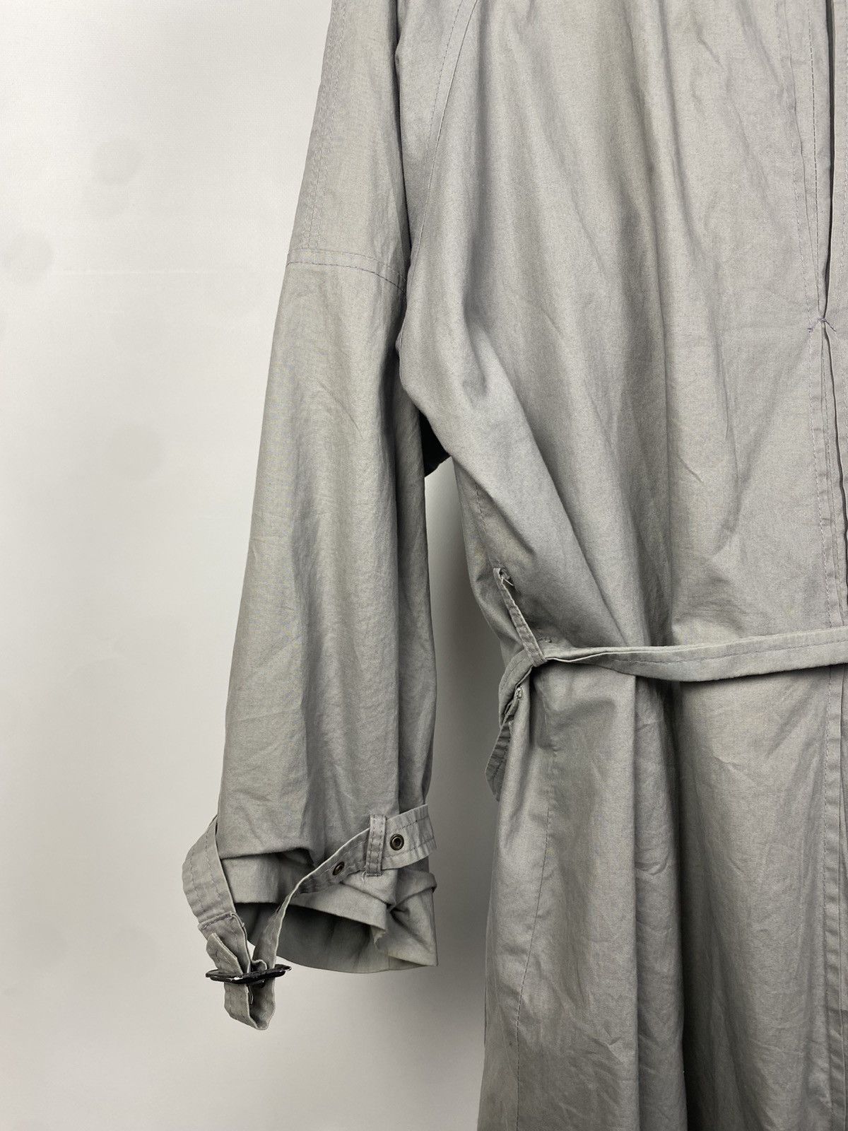 Avant Garde Vintage 80s YSL Trench Coat Luxury Old Money