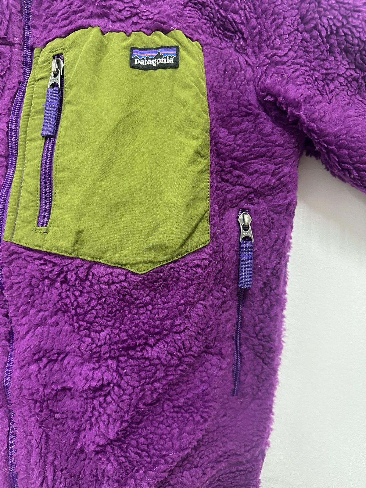 Patagonia × Vintage Vintage Patagonia colour blok fleece Size S / US 4 / IT 40 - 4 Thumbnail