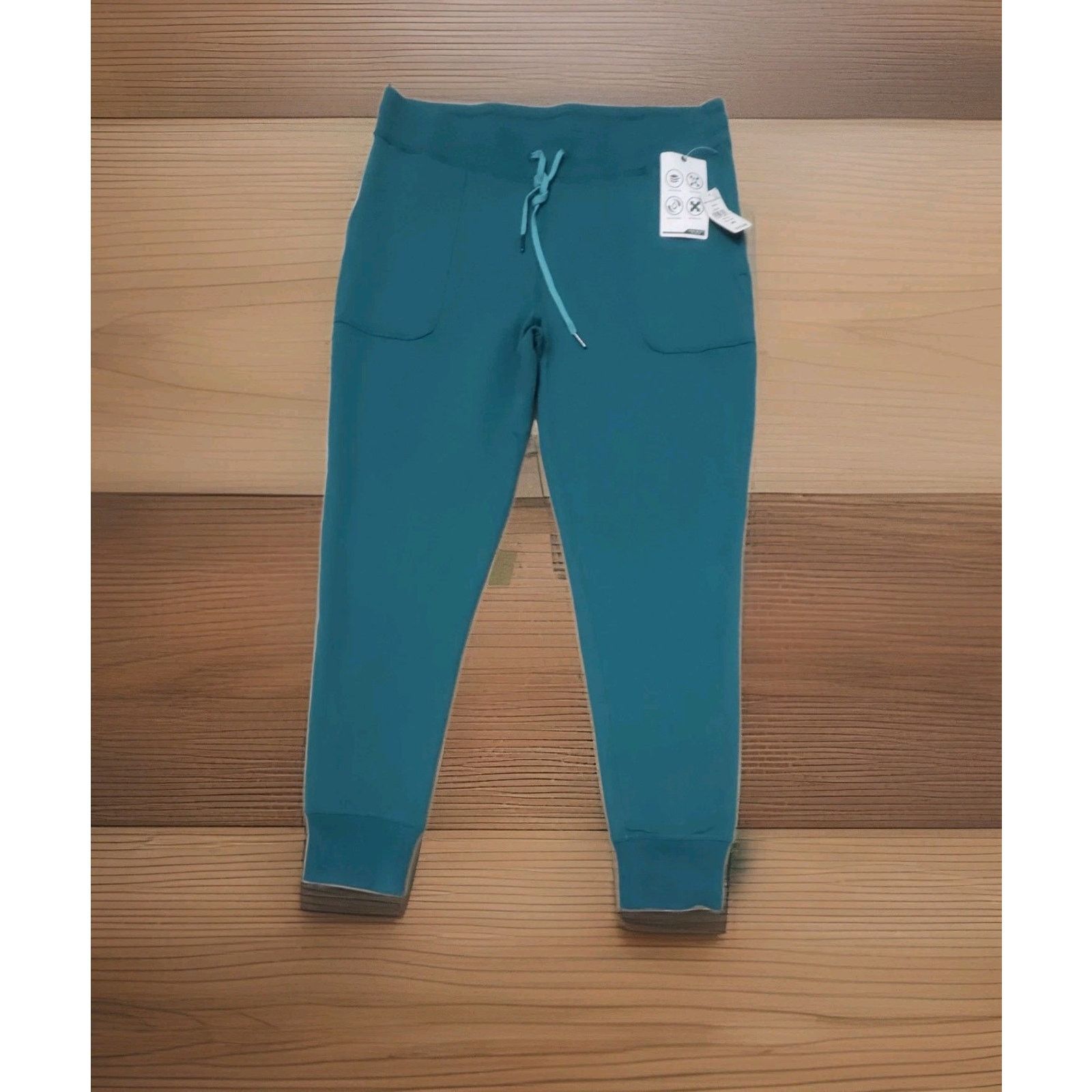 L.L. Bean L.L. Bean Women’s Cozy Joggers In Worm Teal Medium Size 34" / US 12 / IT 48 - 1 Thumbnail