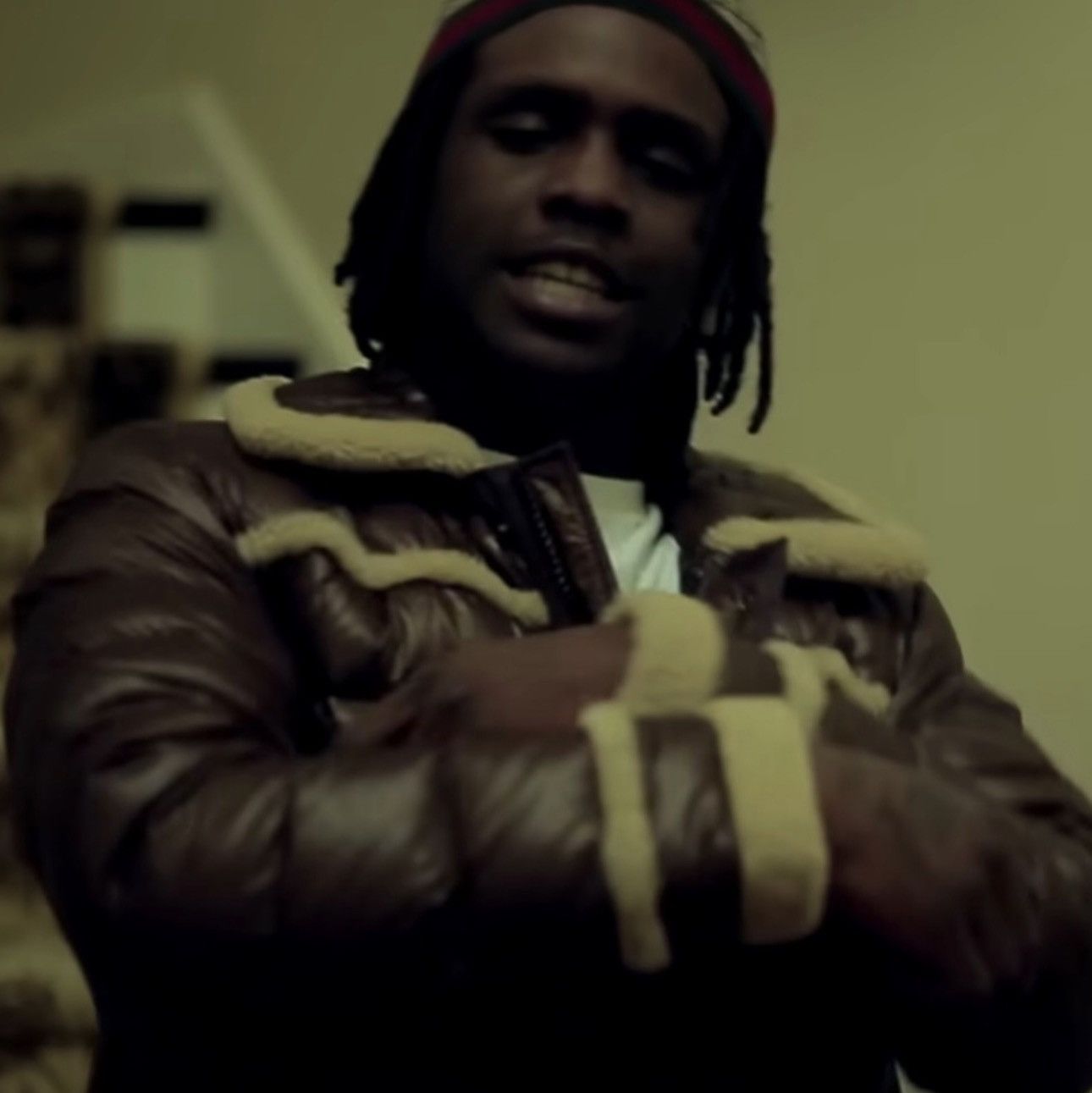 Moncler 🚭 GRAIL 🚭 CHIEF KEEF 2012 BROWN GIUBOTTO SHEARLING Size US L / EU 52-54 / 3 - 7 Thumbnail