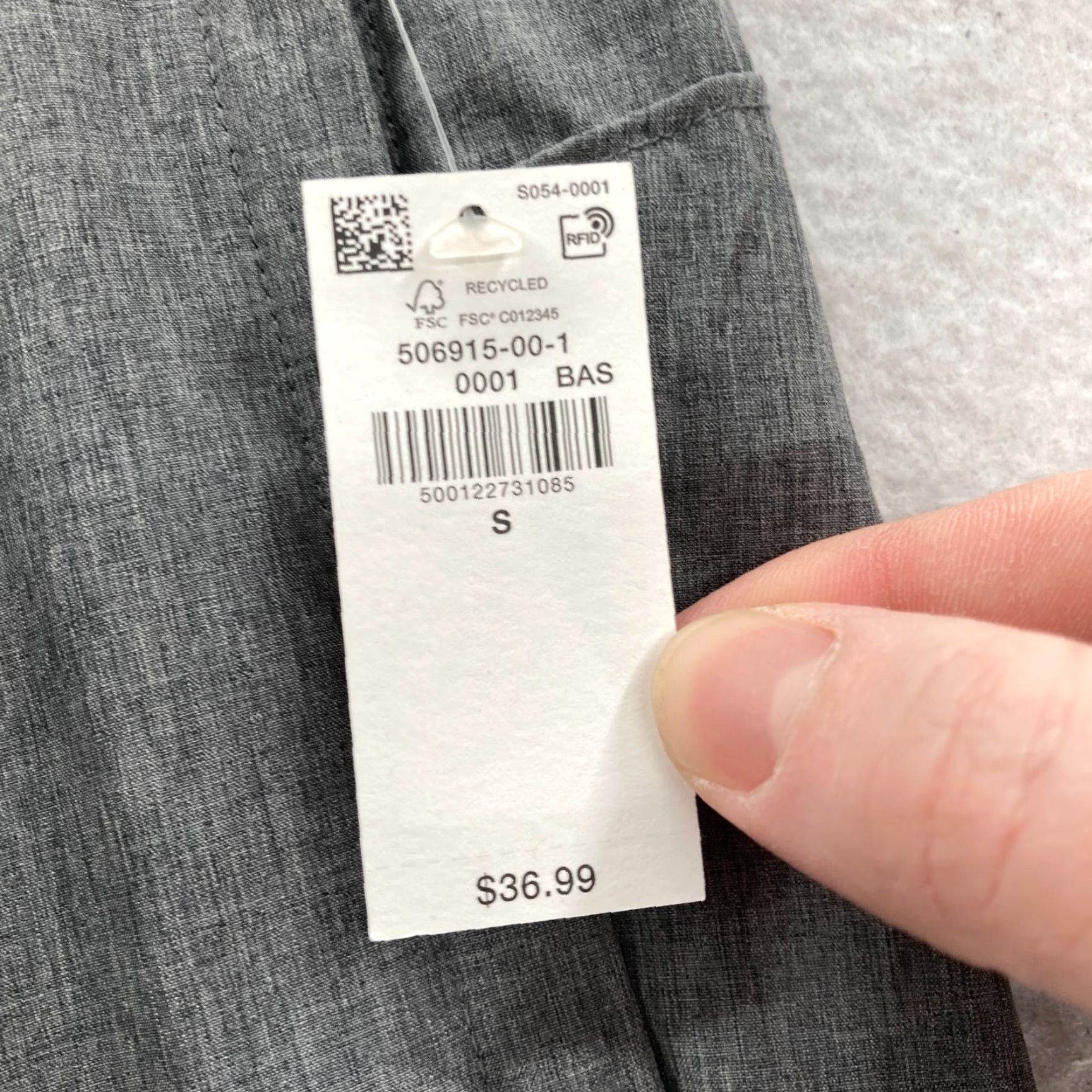 Old Navy Old Navy Active Essential Jogger Pants Mens S Gray Stretch Tapered Drawstring Pants Mens S Gray Stretch Tapered Drawstring Size US 29 - 5 Thumbnail