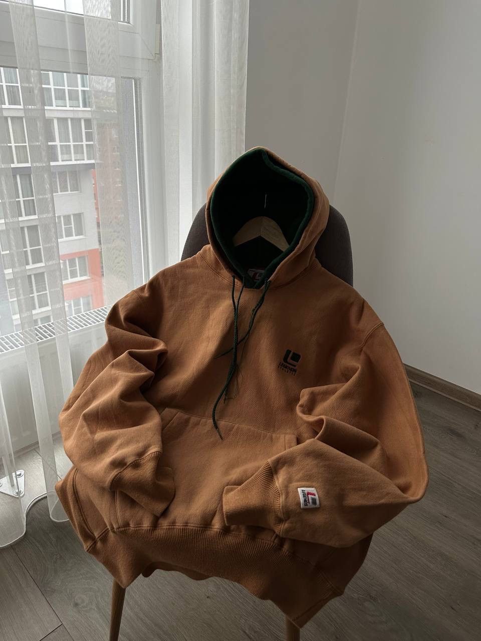 Japanese Brand × Vintage Vintage Legends Athletic Brown Japanese Skated Hoodie Size US M / EU 48-50 / 2 - 14 Thumbnail