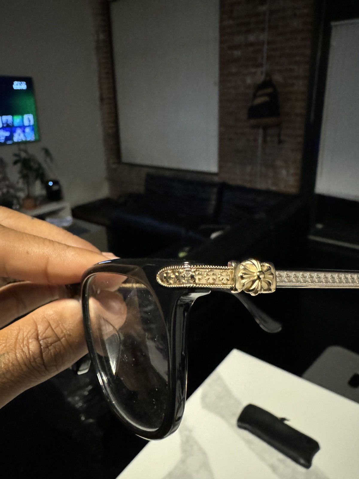 Chrome Hearts Chrome Hearts GISS Frame Size ONE SIZE - 3 Thumbnail