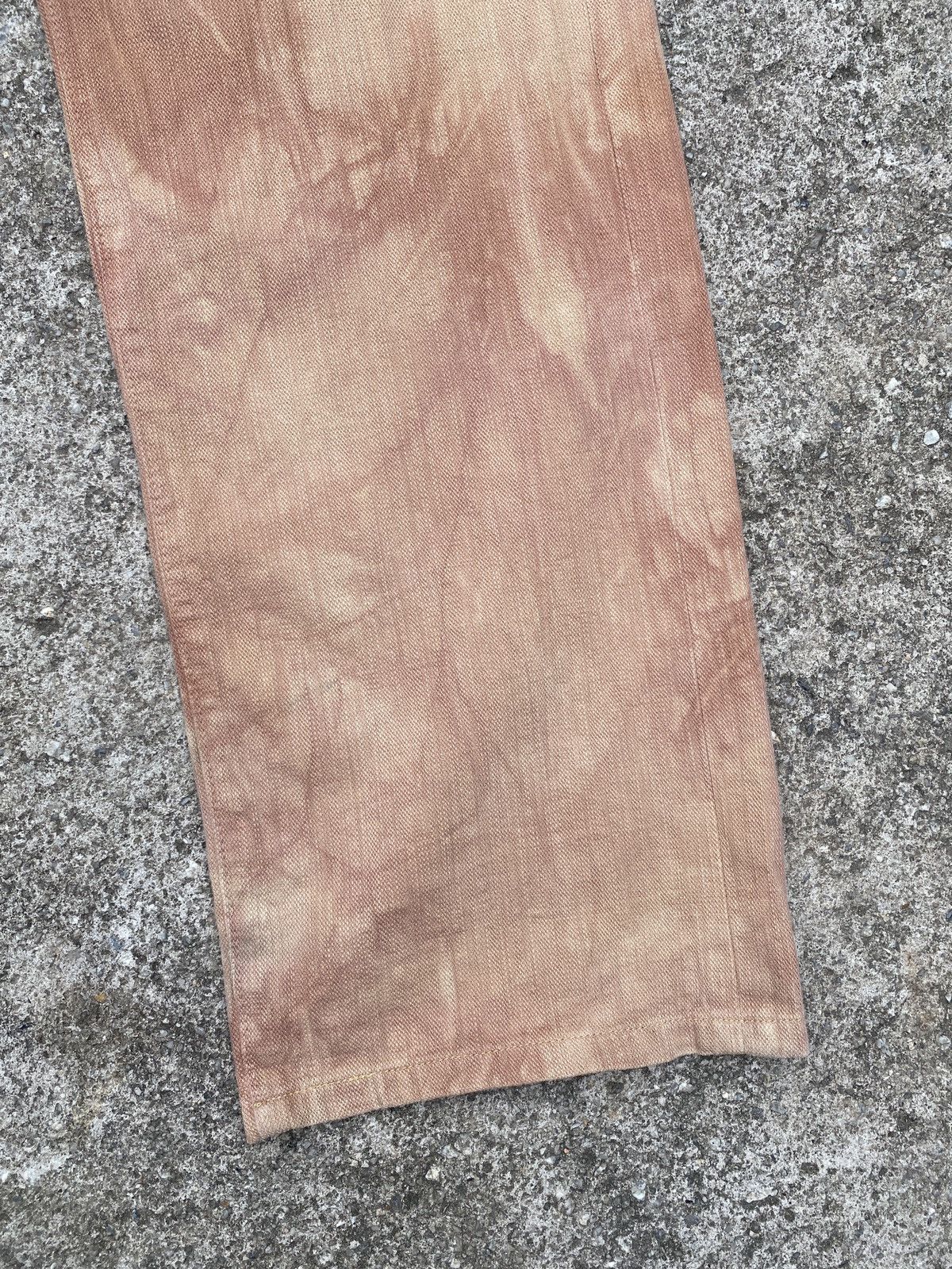 Japanese Brand 1990s - Zen Kyoto Traditional Japan Motif Washed Denim Size US 34 / EU 50 - 7 Thumbnail