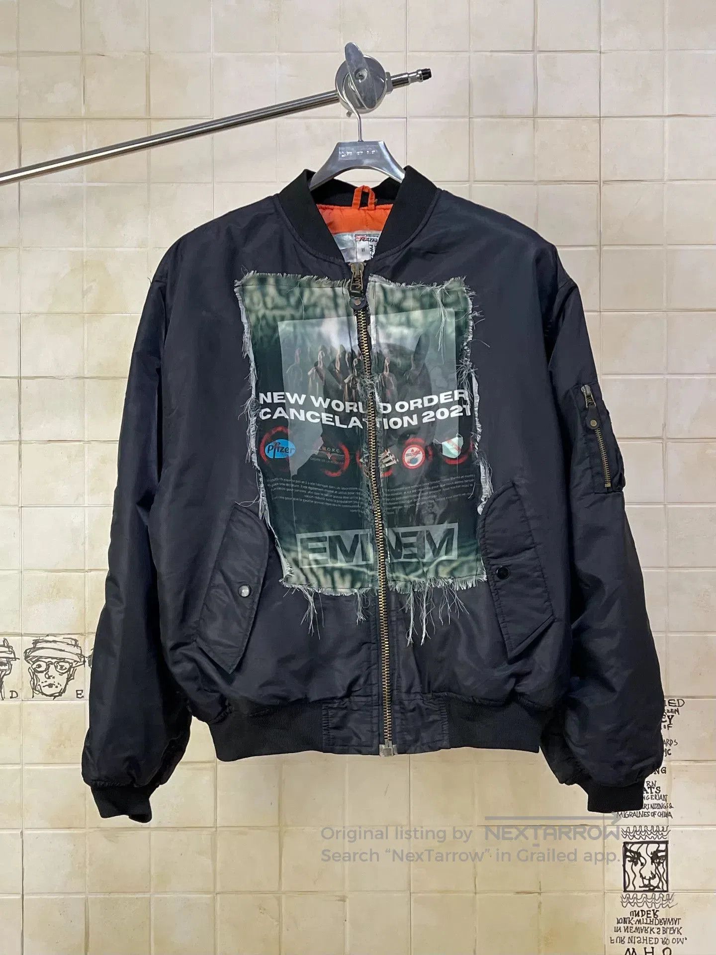 Vintage Coucoubebe MA-1 Bomber Jacket. Size US M / EU 48-50 / 2 - 1 Thumbnail