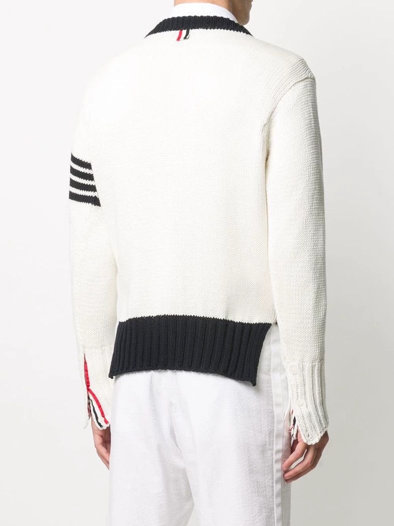 Thom Browne Thom Browne size1 Knitted sweater Size US S / EU 44-46 / 1 - 8 Thumbnail
