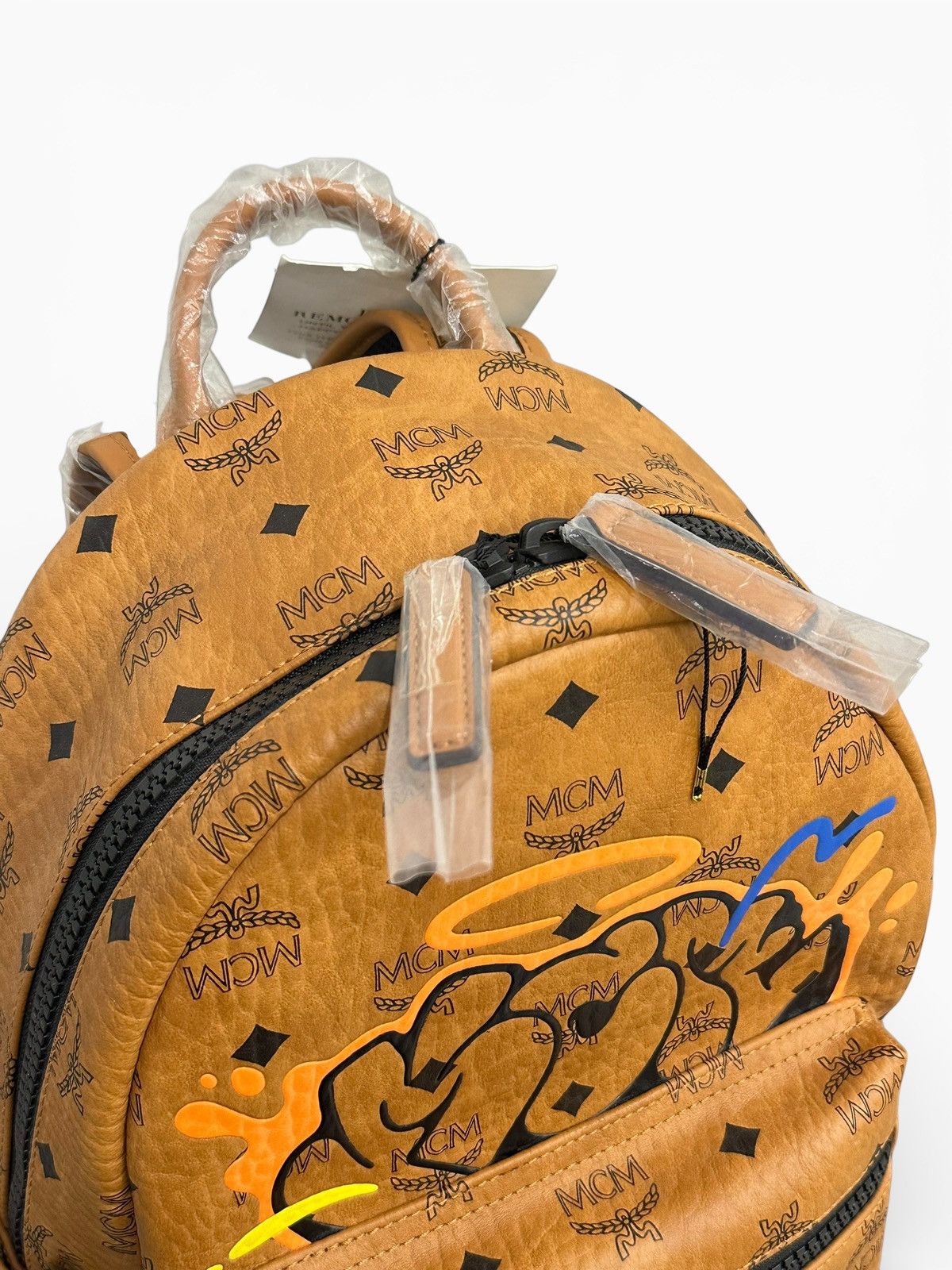 MCM MCM X SAMBYPEN STARK BACKPACK GRAFFITI EDITION Size ONE SIZE - 4 Thumbnail