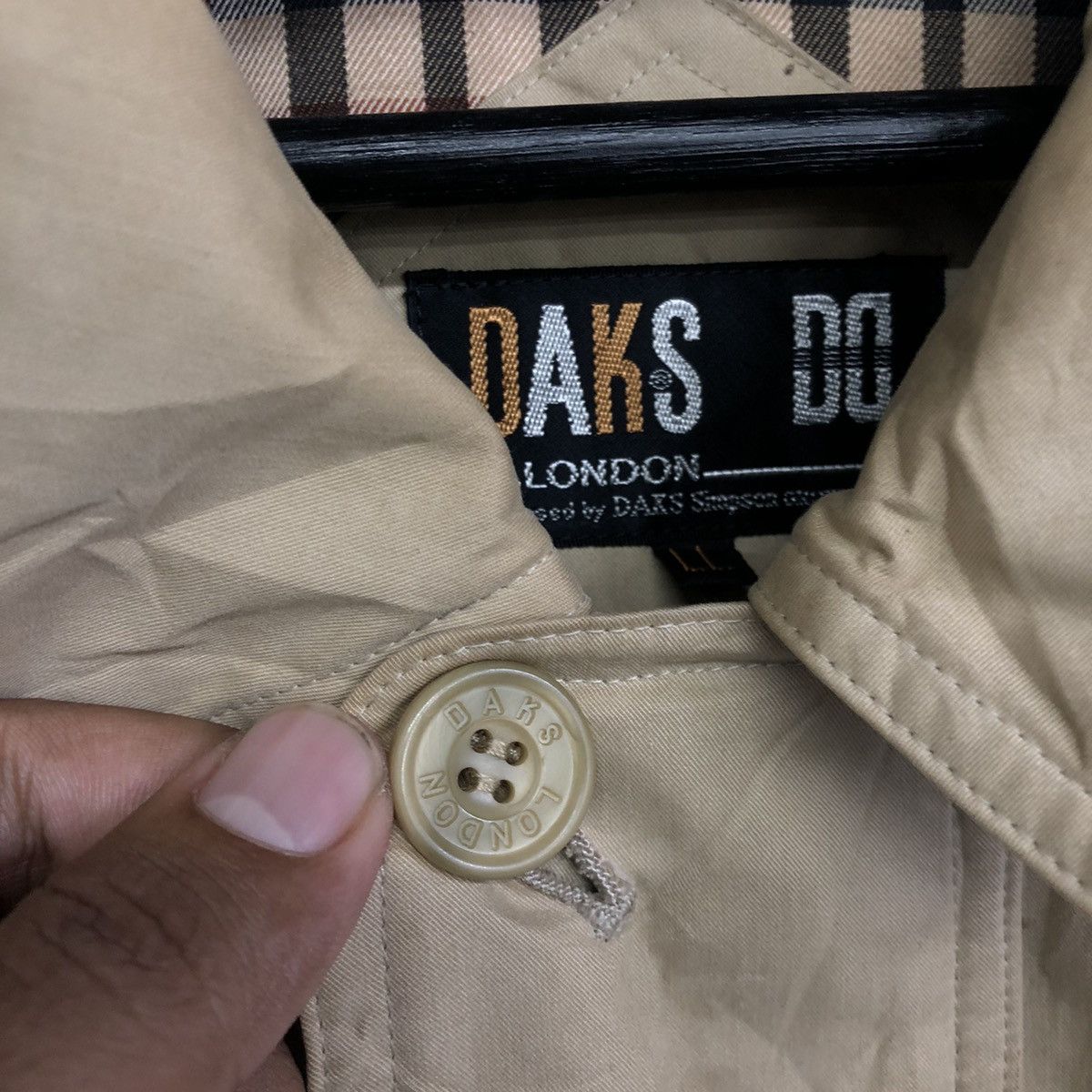 DAKS Vintage Daks London Hooded Parka Jacket Size US XL / EU 56 / 4 - 9 Thumbnail