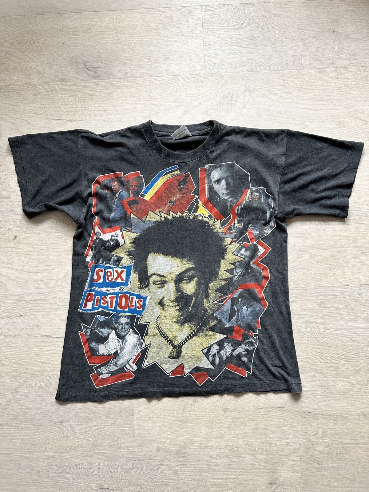 Vintage Sex Pistols Sid Vicious 1986 Original T Shirt Grailed