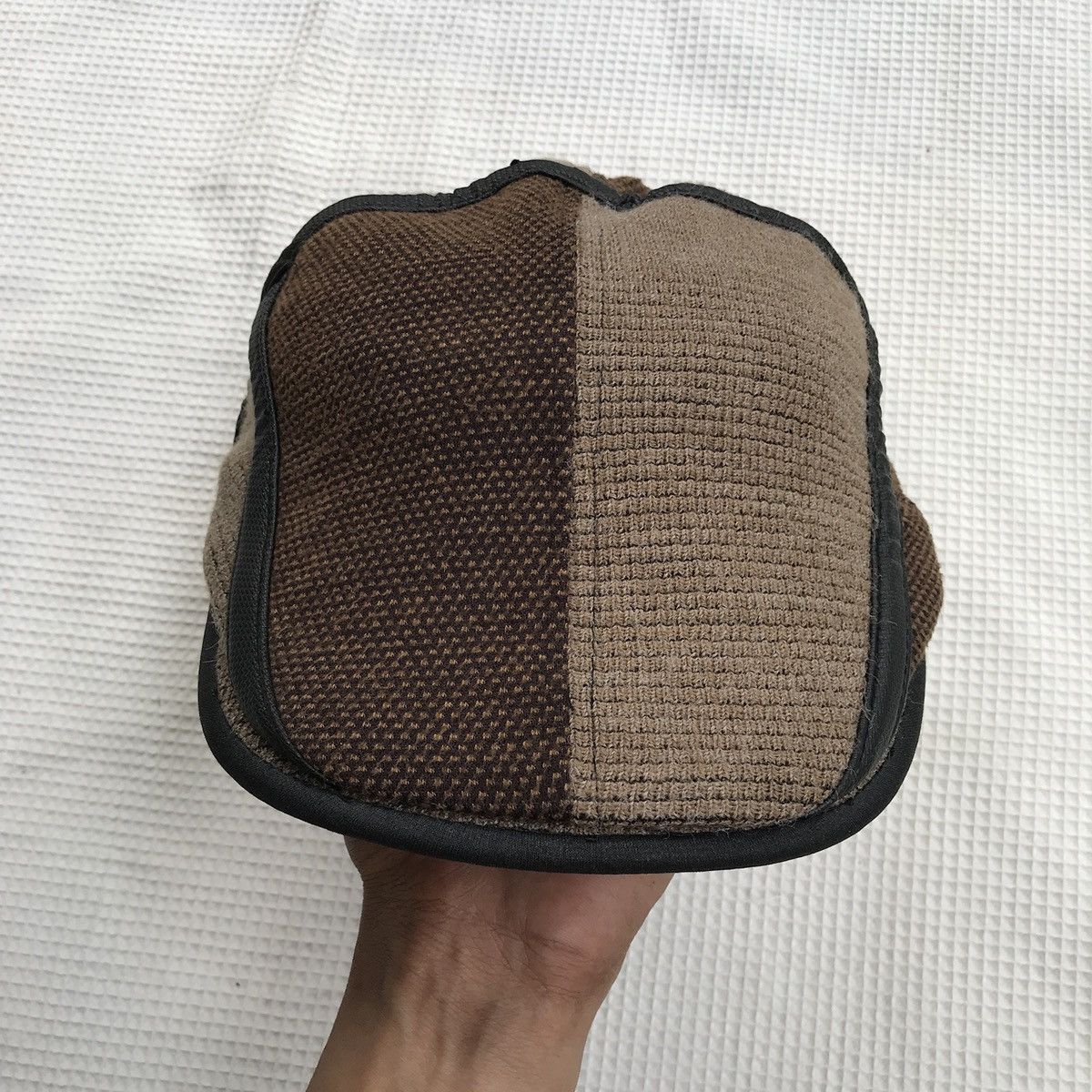 14th Addiction × Le Grande Bleu (L.G.B.) × Unsound Rags Unique patchwork flatcap by jamont Size ONE SIZE - 1 Thumbnail