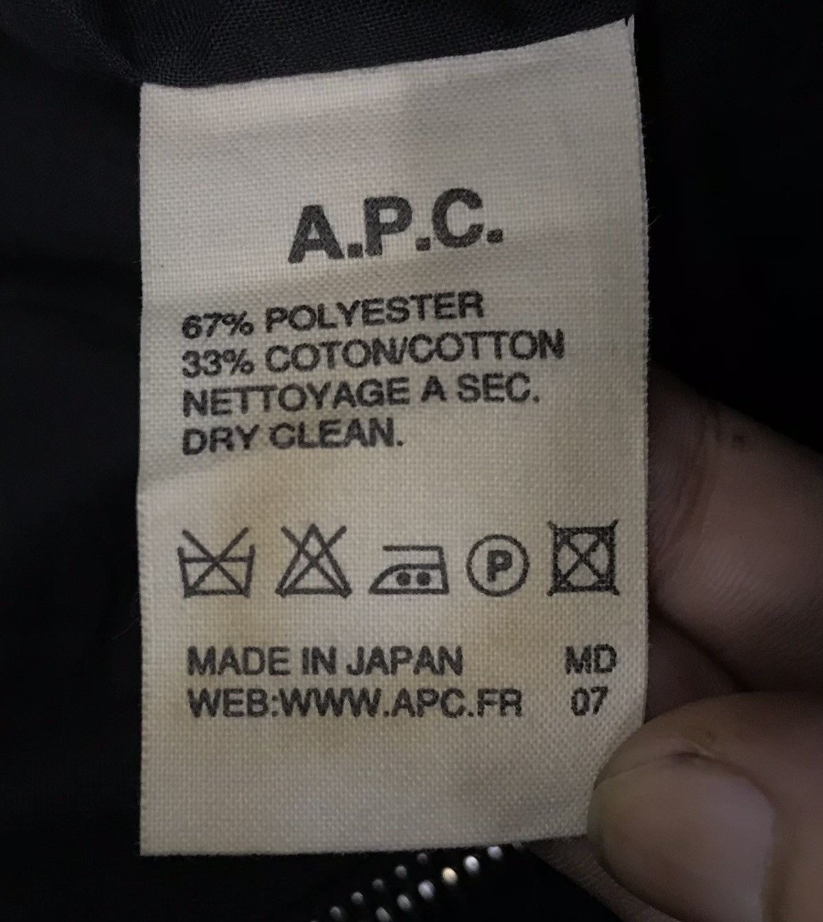 A.P.C. Vintage A.P.C. Made In Japan Jacket Size US M / EU 48-50 / 2 - 13 Thumbnail