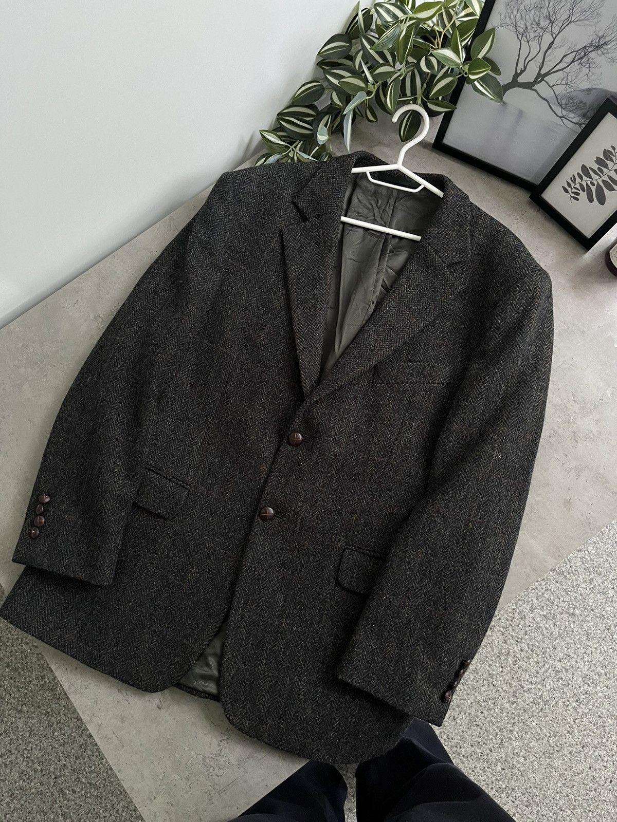 Harris Tweed × Marks & Spencer Harris Tweed x M&S Wool Jacket Size US S / EU 44-46 / 1 - 1 Thumbnail