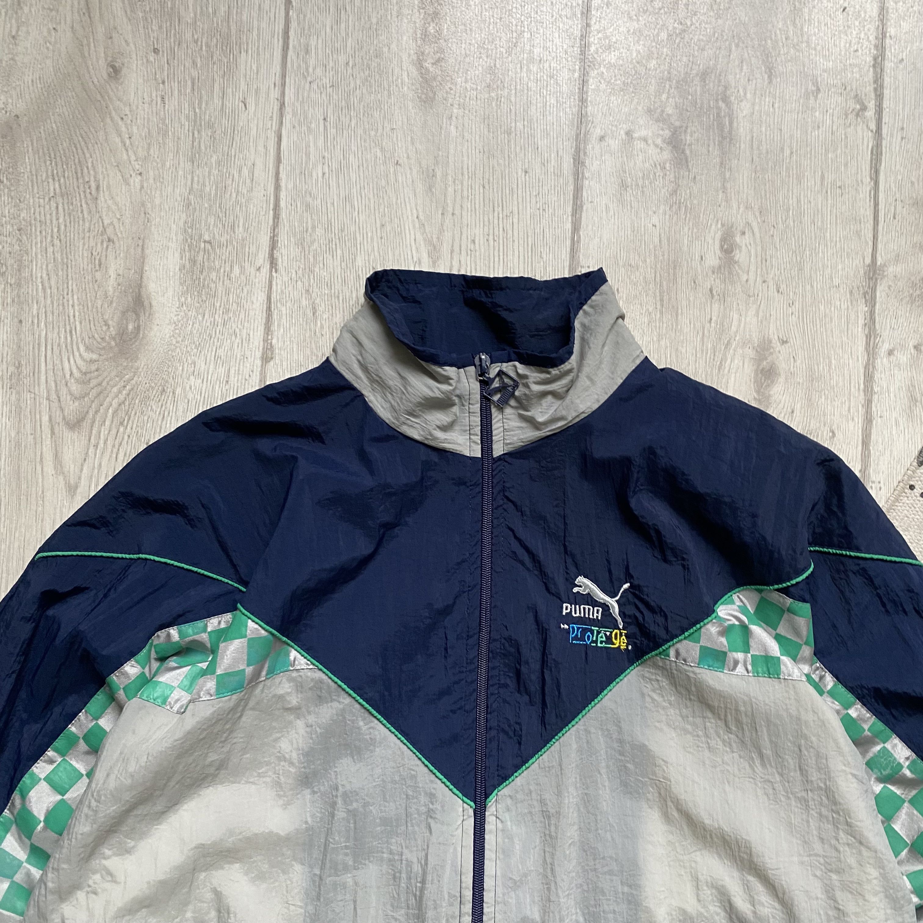 Puma Vintage 80-90s Puma Nylon track Suit streetwear / Nike Umbro Size US XS / EU 42 / 0 - 5 Thumbnail