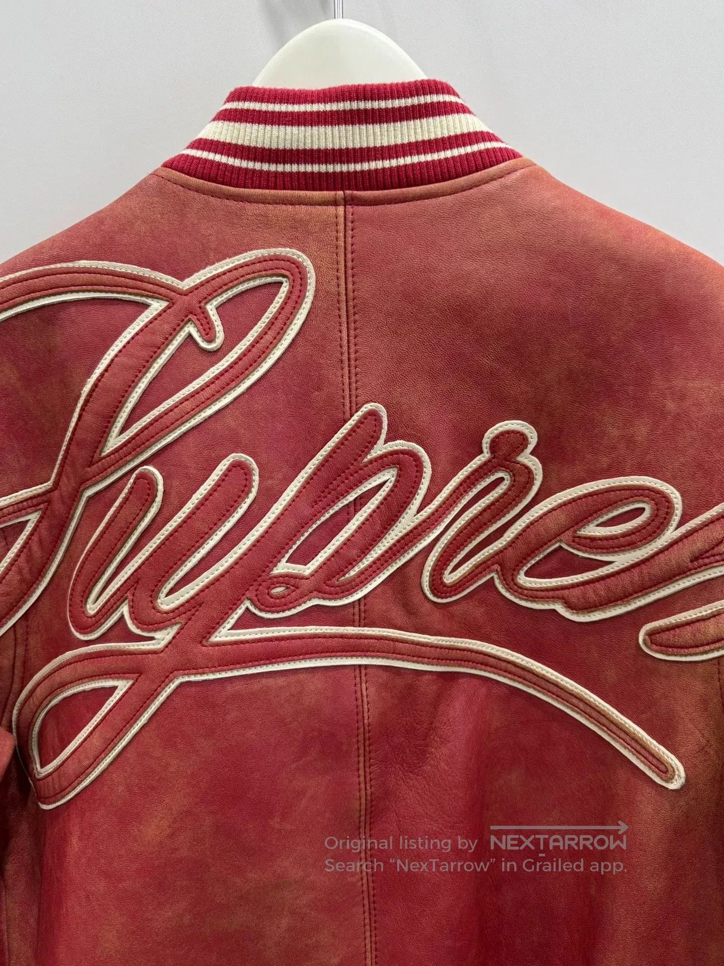 Supreme vintage supreme baseball leather jacket size S. Size US S / EU 44-46 / 1 - 5 Thumbnail
