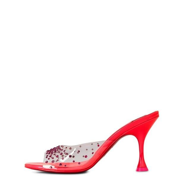 Christian Louboutin Degramule 85mm Embellished Mules Size US 6 / IT 36 - 3 Thumbnail