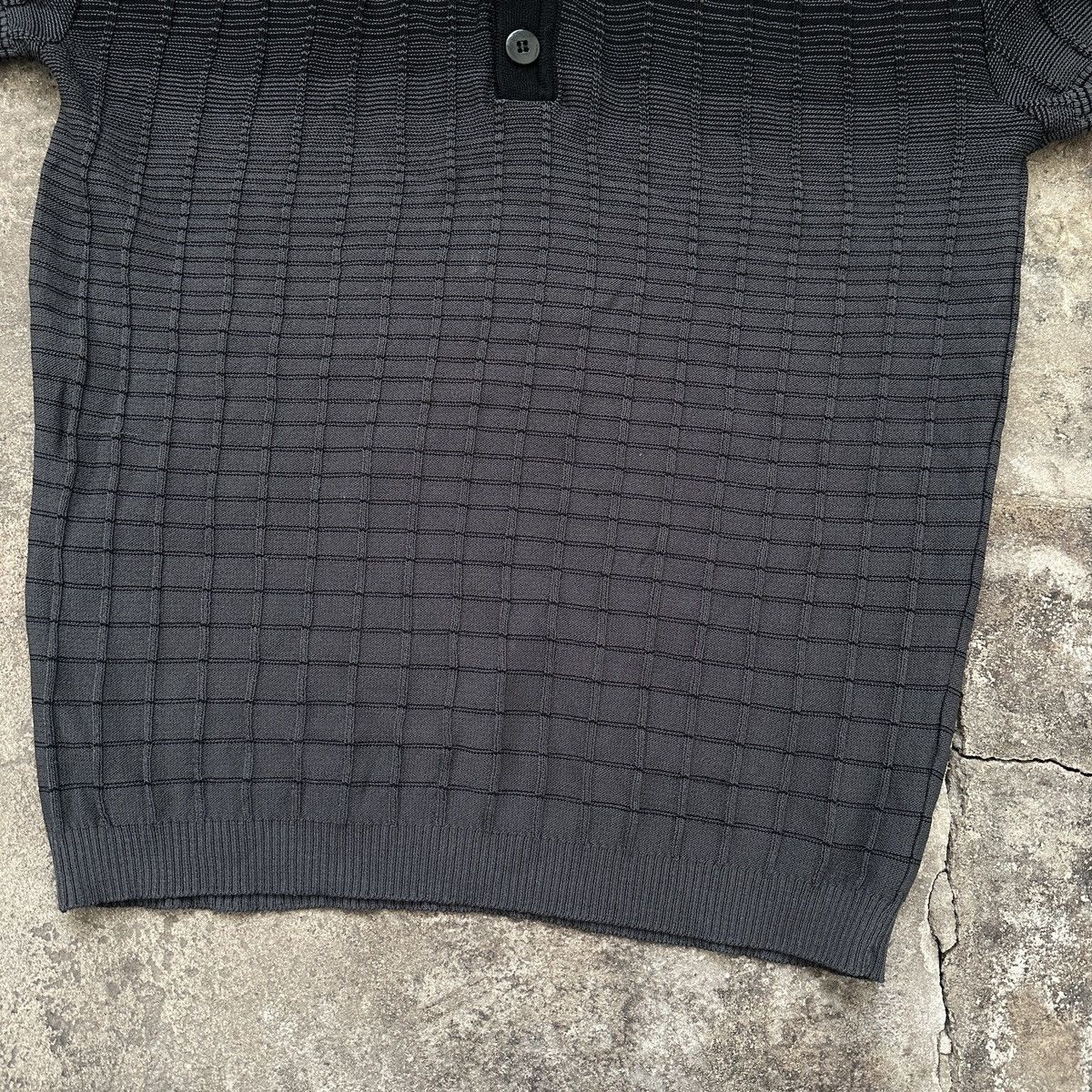 Vintage Vintage Teddy's Japanese Texture Gradient Polo T-Shirt Size S / US 4 / IT 40 - 5 Thumbnail