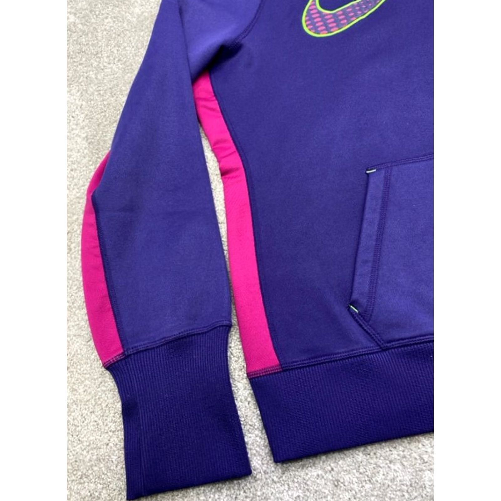Nike Nike Therma-Fit Hoodie Womens M Purple Long Sleeve Nike Therma Size M / US 6-8 / IT 42-44 - 2 Thumbnail