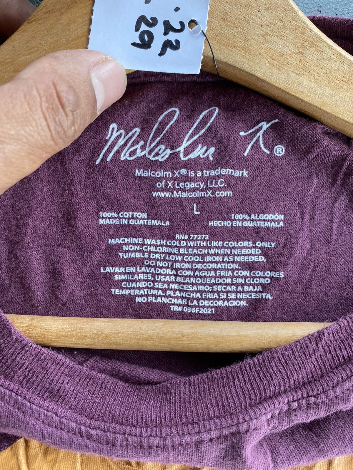 Other Y2k Malcom X Civil Rights Leader T-shirts Size US L / EU 52-54 / 3 - 5 Thumbnail