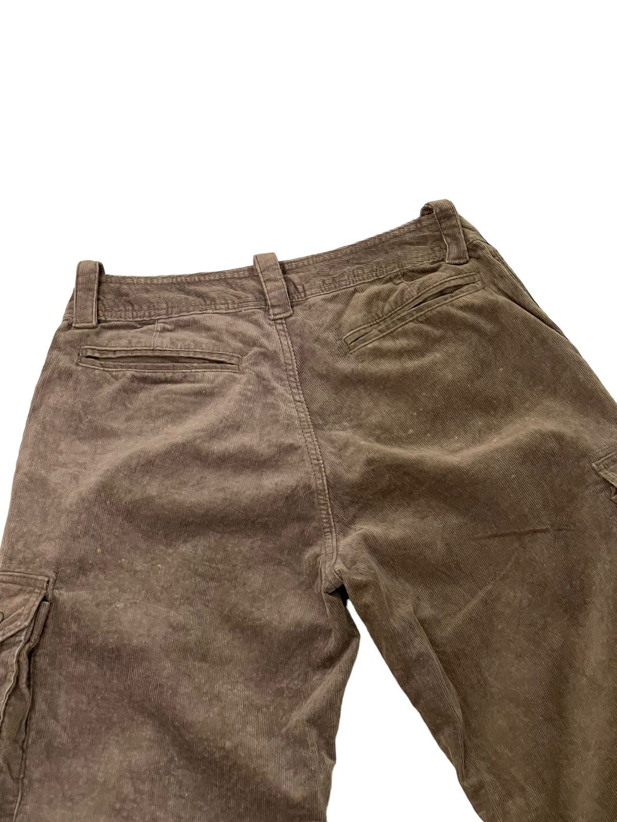 Japanese Brand Wide Cargo Sunny Cloud Corduroy Loose 6🟦8 Size US 31 - 17 Thumbnail