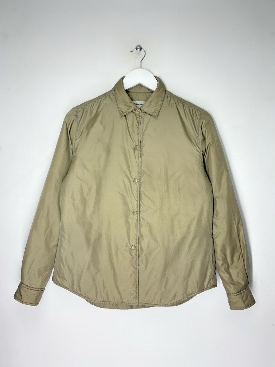 Aspesi Alberto Aspesi Padded Nylon Overshirt Snap Button Size US S / EU 44-46 / 1 - 8 Thumbnail