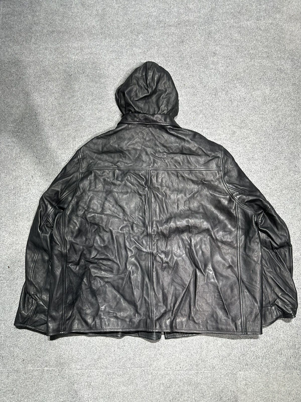 Vetements RARE Vetements - Demna - Incognito oversized leather Jacket Size US S / EU 44-46 / 1 - 2 Thumbnail