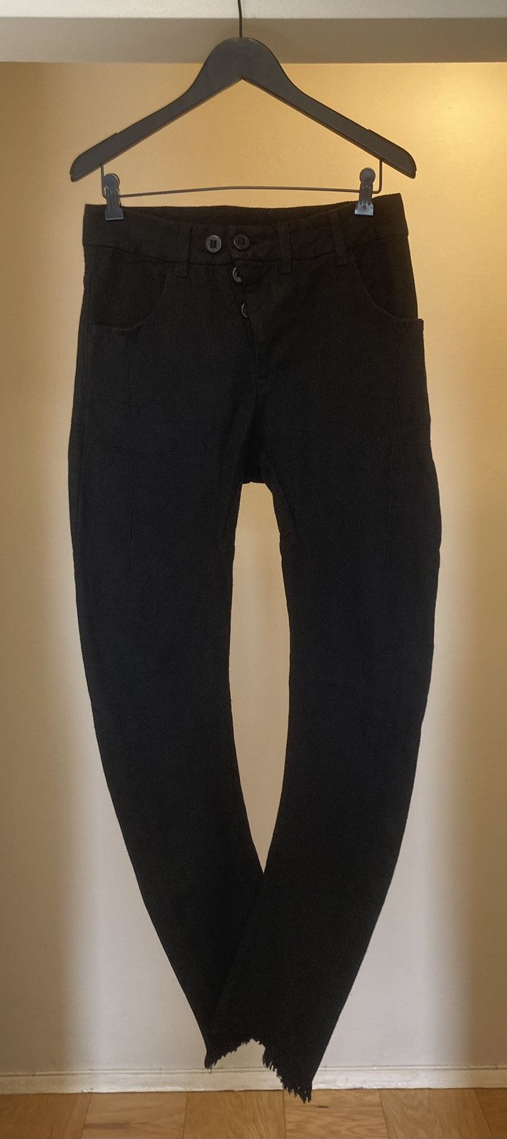 image of Boris Bidjan Saberi P13-F176 in Black, Men's (Size 31)