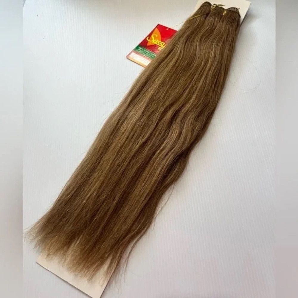 Other Straight Human hair Natural light Brown 18 In Extension Wef Size ONE SIZE - 4 Thumbnail