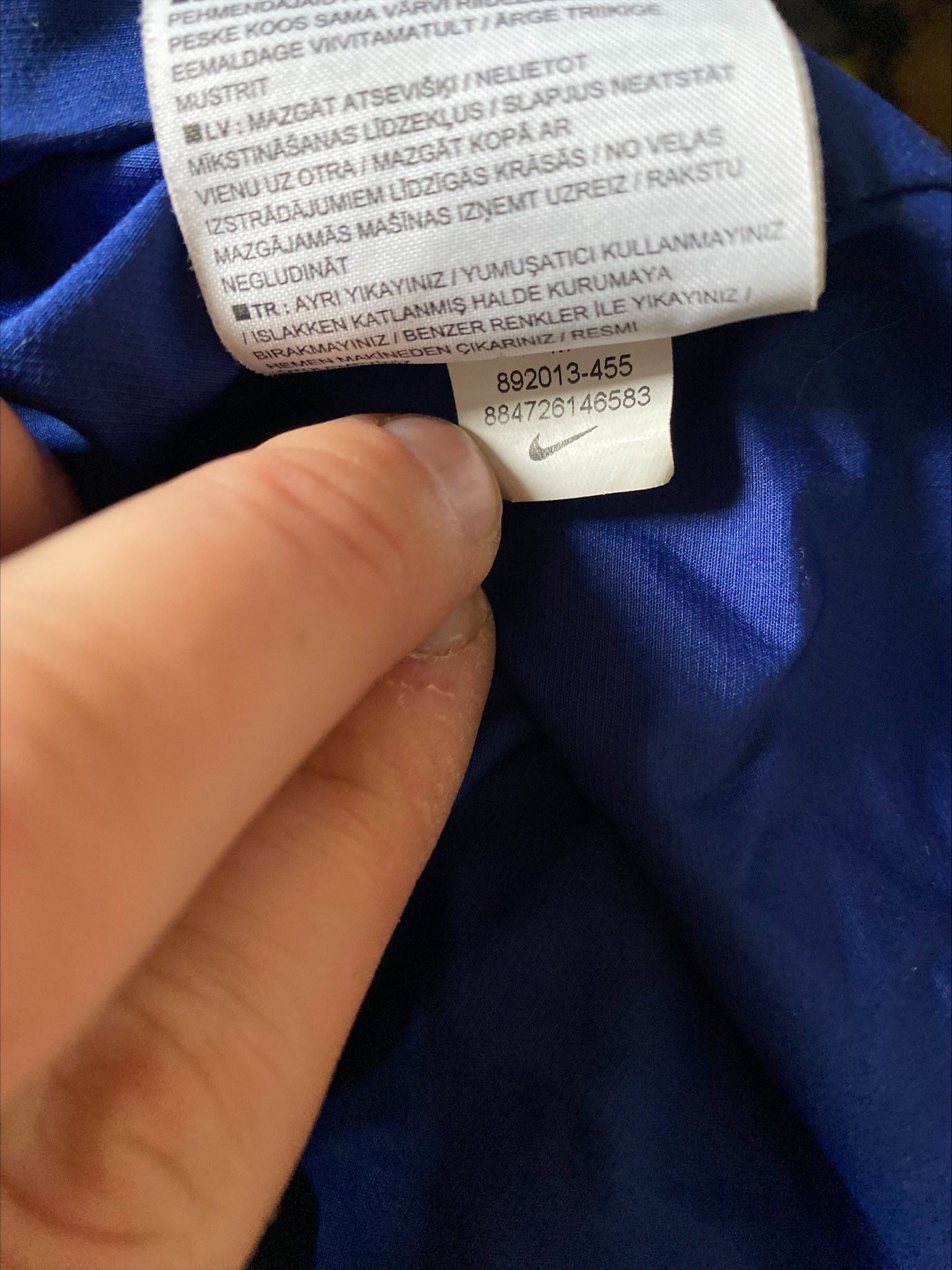 Nike Training sweatshirt - BARCELONA F.C. - children's - Nike Size US XS / EU 42 / 0 - 6 Thumbnail