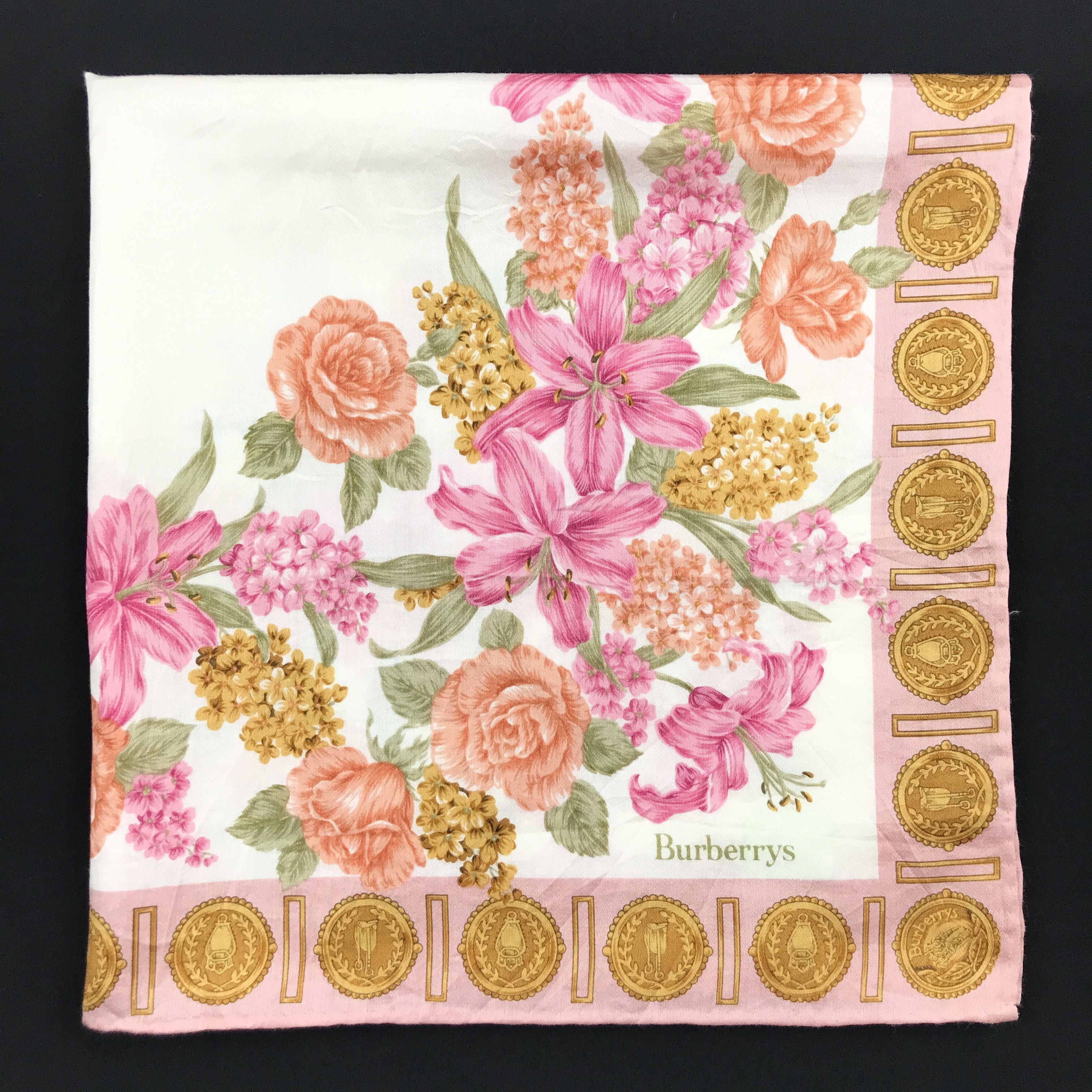 Burberry × Vintage Vintage Burberry Bandana Neckerchief Handkerchief Size ONE SIZE - 2 Thumbnail