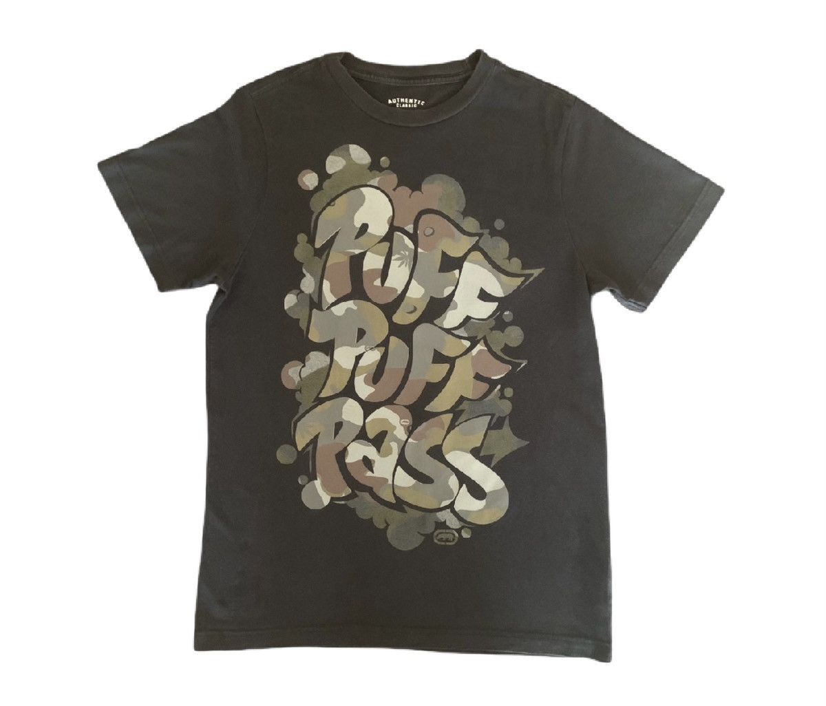 Ecko Unltd. Rare Vintage Ecko Unltd. “Puf Puf Paf” Camo Tee Size US S / EU 44-46 / 1 - 1 Thumbnail