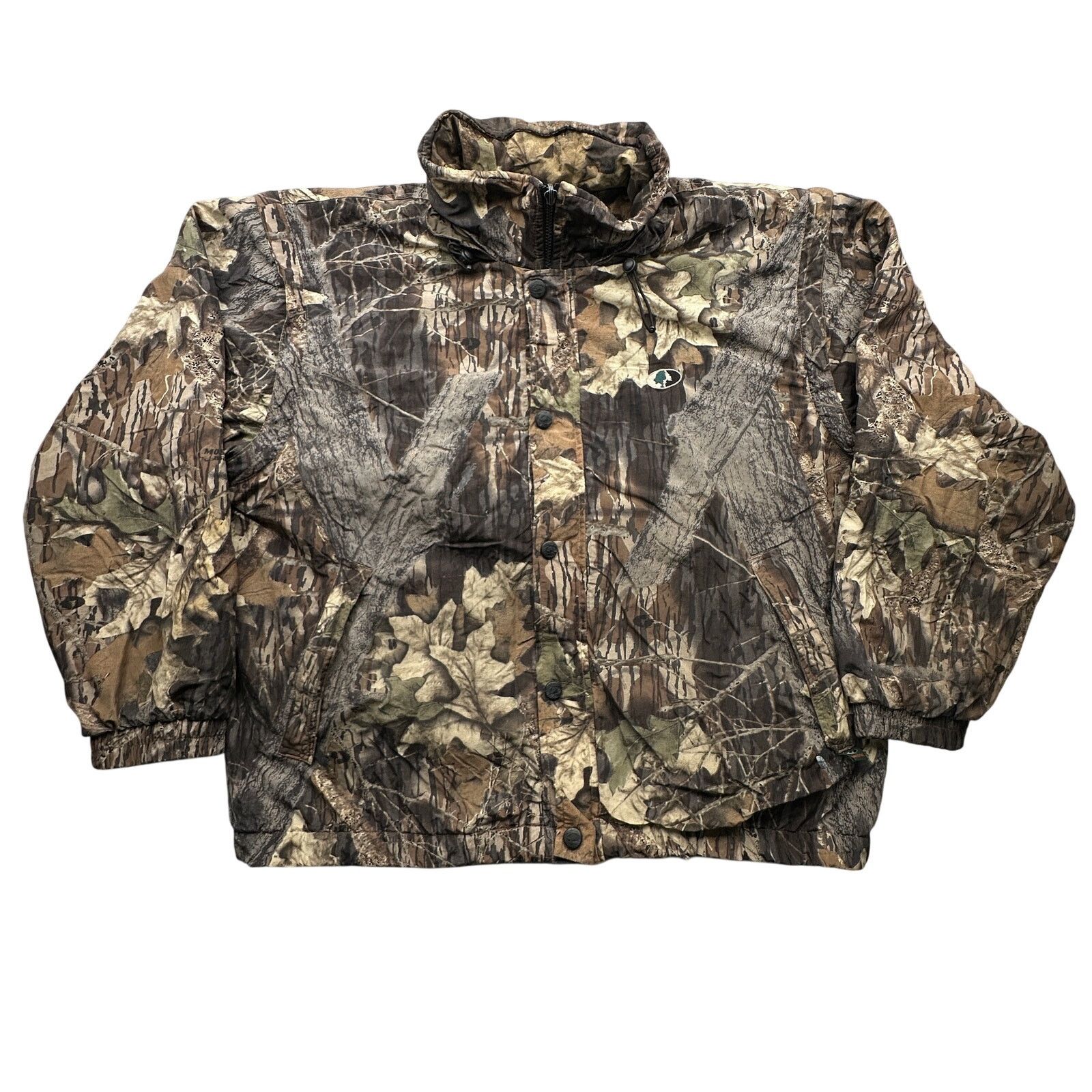Mossy Oaks Mossy Oak Reversible Camouflage Fleece Hooded Jacket Mens XL Size US XL / EU 56 / 4 - 1 Thumbnail