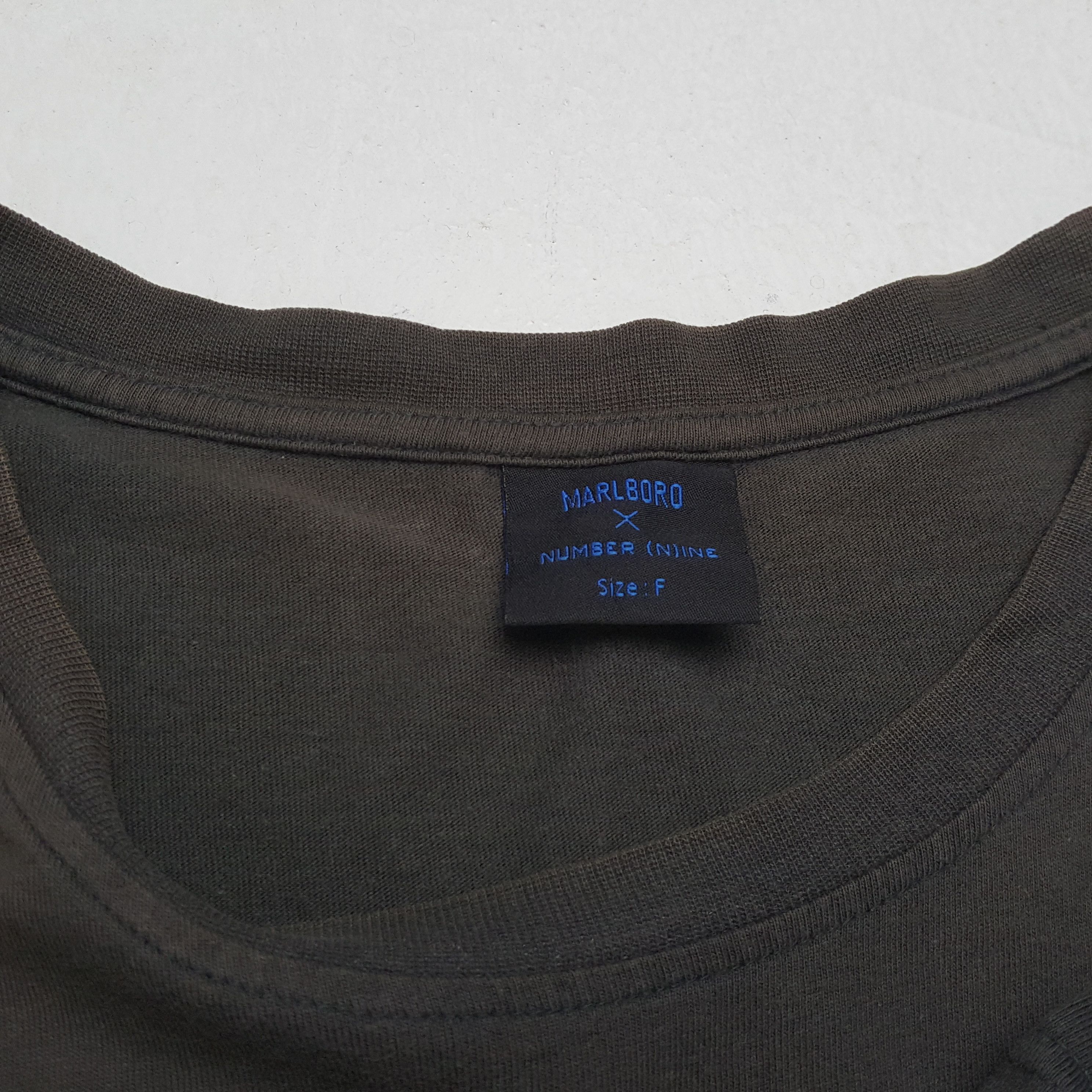 Marlboro × Number (N)ine × Vintage MARLBORO x NUMBER (N)INE Japanese Brand Designer Tshirt Size US L / EU 52-54 / 3 - 8 Thumbnail