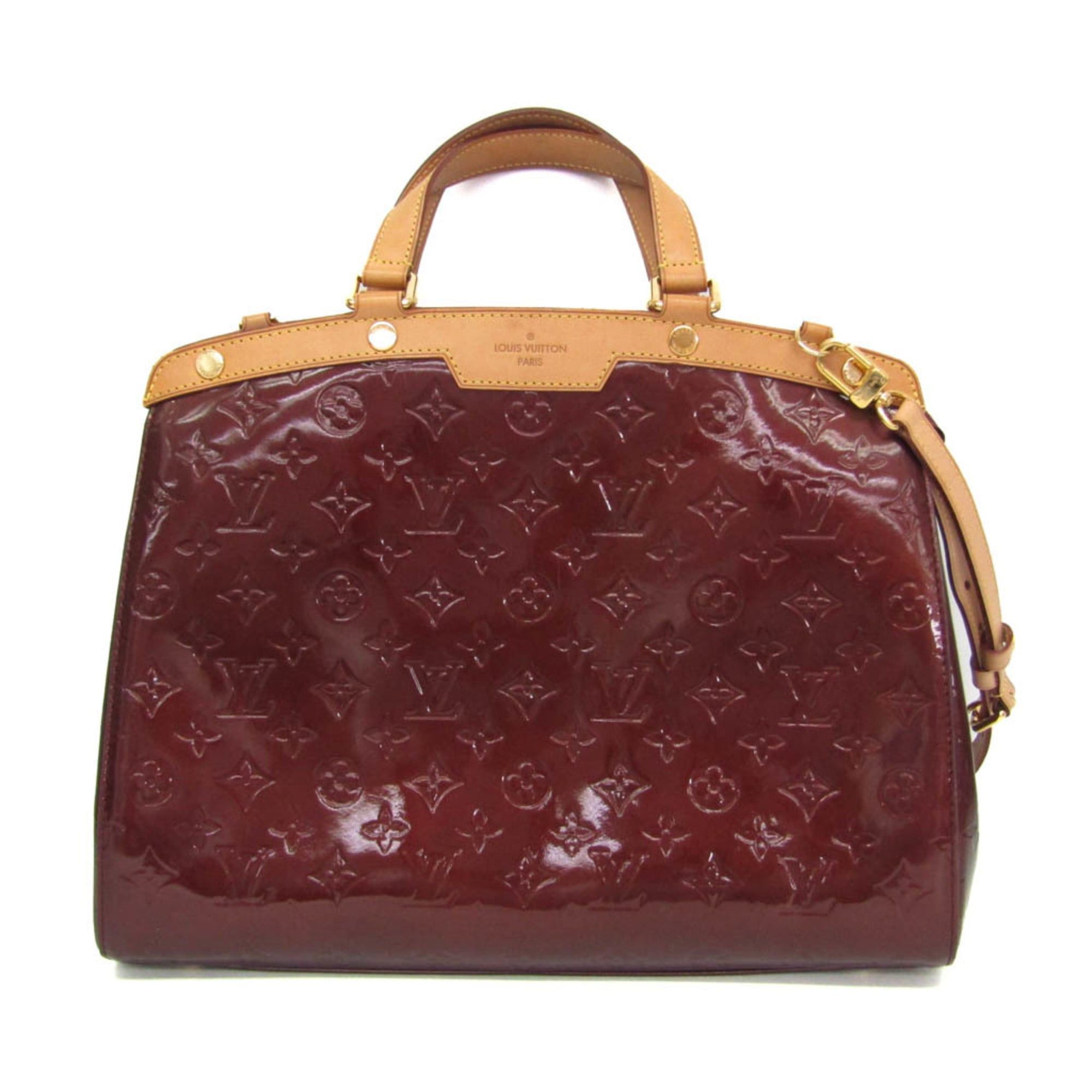 Louis Vuitton Louis Vuitton Monogram Vernis Blair GM M91689 Women's Handbag Rouge Fauviste Size ONE SIZE - 1 Thumbnail