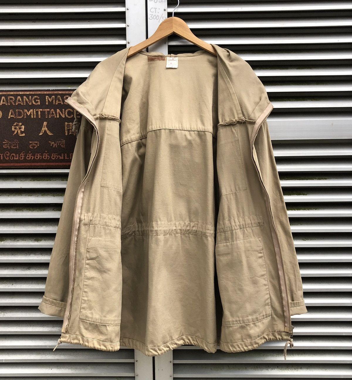 Vintage Vintage 80s The Kettle Creek Canvas Co Khakis Safari Jacket Size US L / EU 52-54 / 3 - 7 Thumbnail