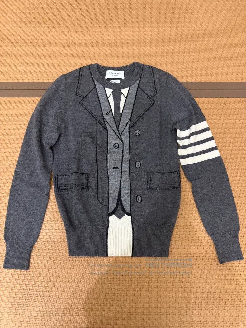 Thom Browne Thom Browne Woolen Sweater Size S / US 4 / IT 40 - 1 Thumbnail