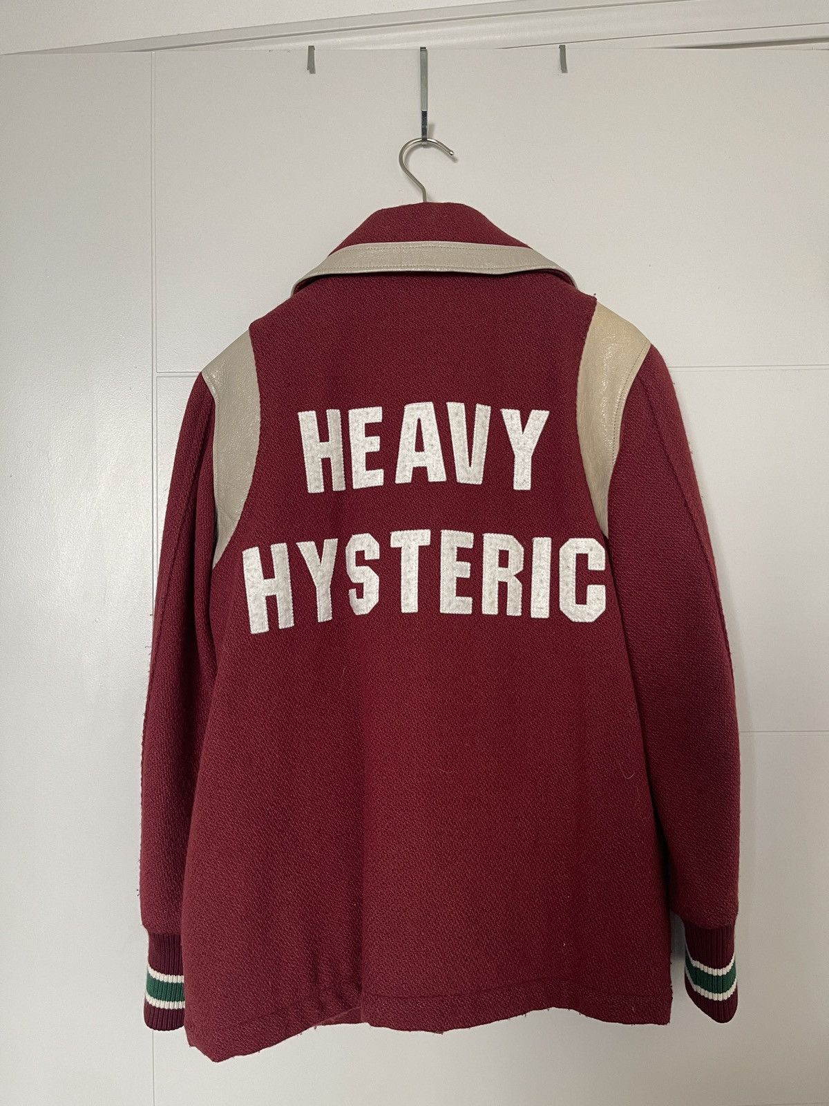 Hysteric Glamour Heavy Hysteric Varsity Jacket Size US S / EU 44-46 / 1 - 1 Thumbnail