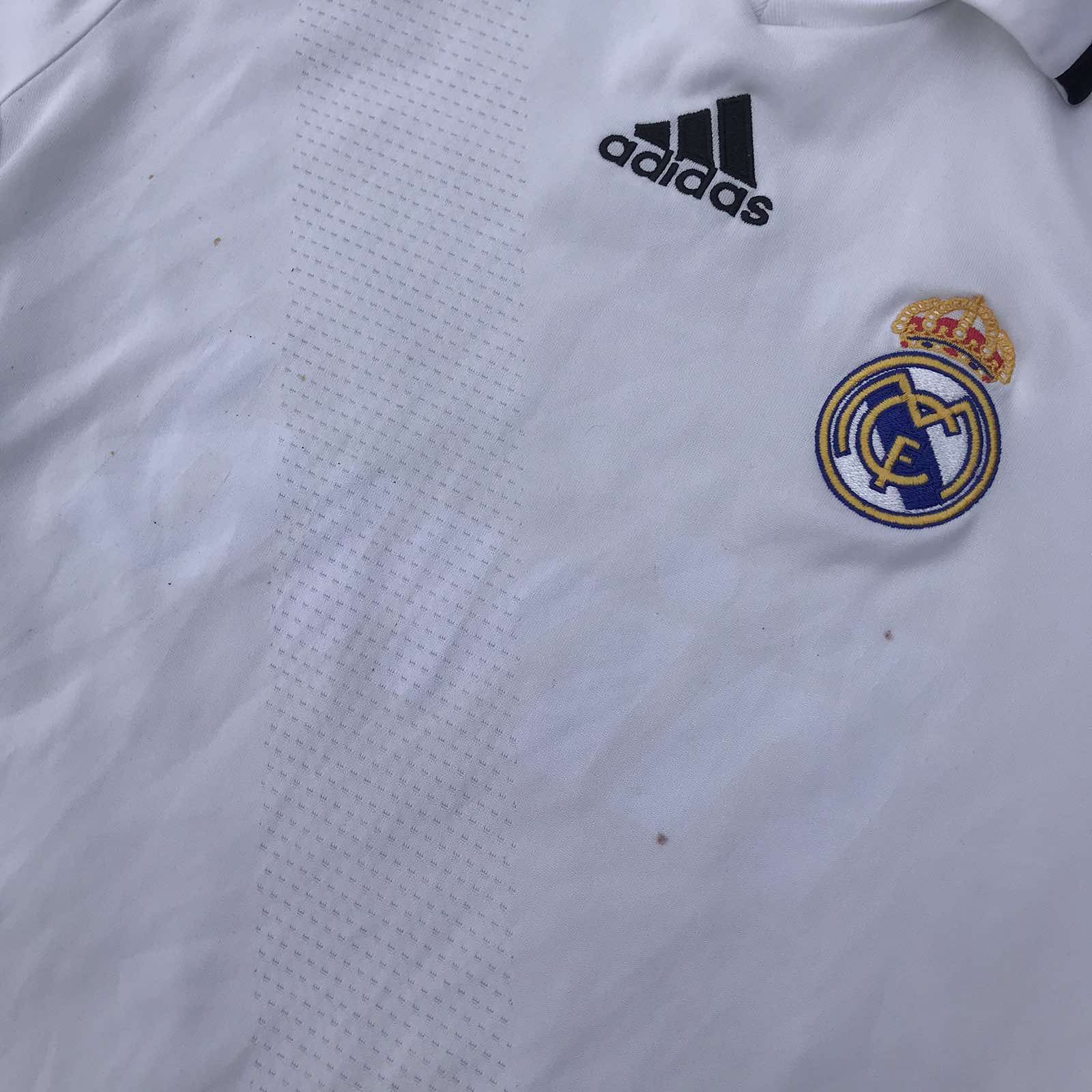 Vintage Adidas 2008 Real Madrid Home Soccer Jersey Shirt Size US S / EU 44-46 / 1 - 4 Thumbnail