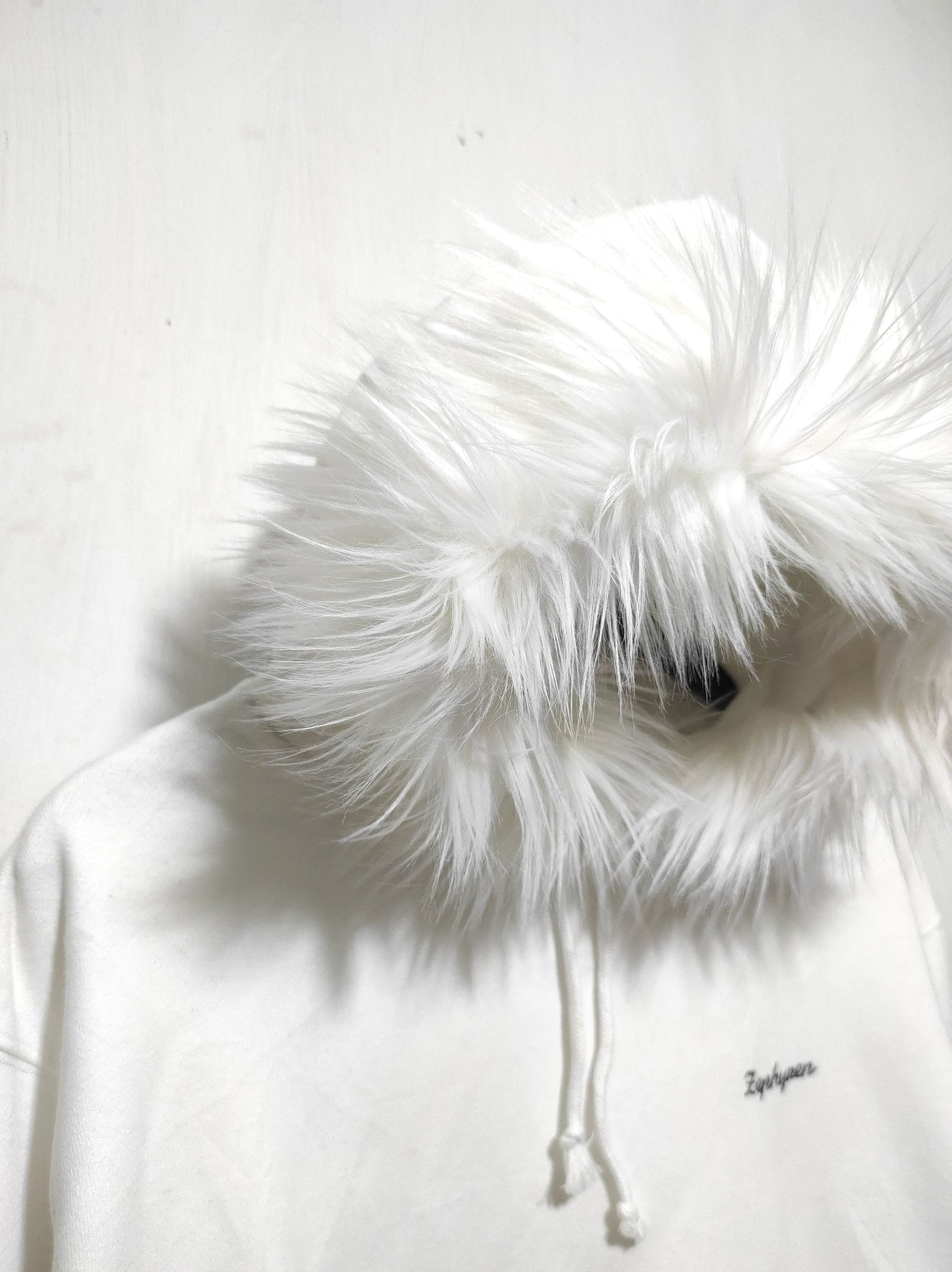 If Six Was Nine Zephyren Bandana Fur Hoodie IfSixWasNine LGB style white Size US M / EU 48-50 / 2 - 9 Thumbnail