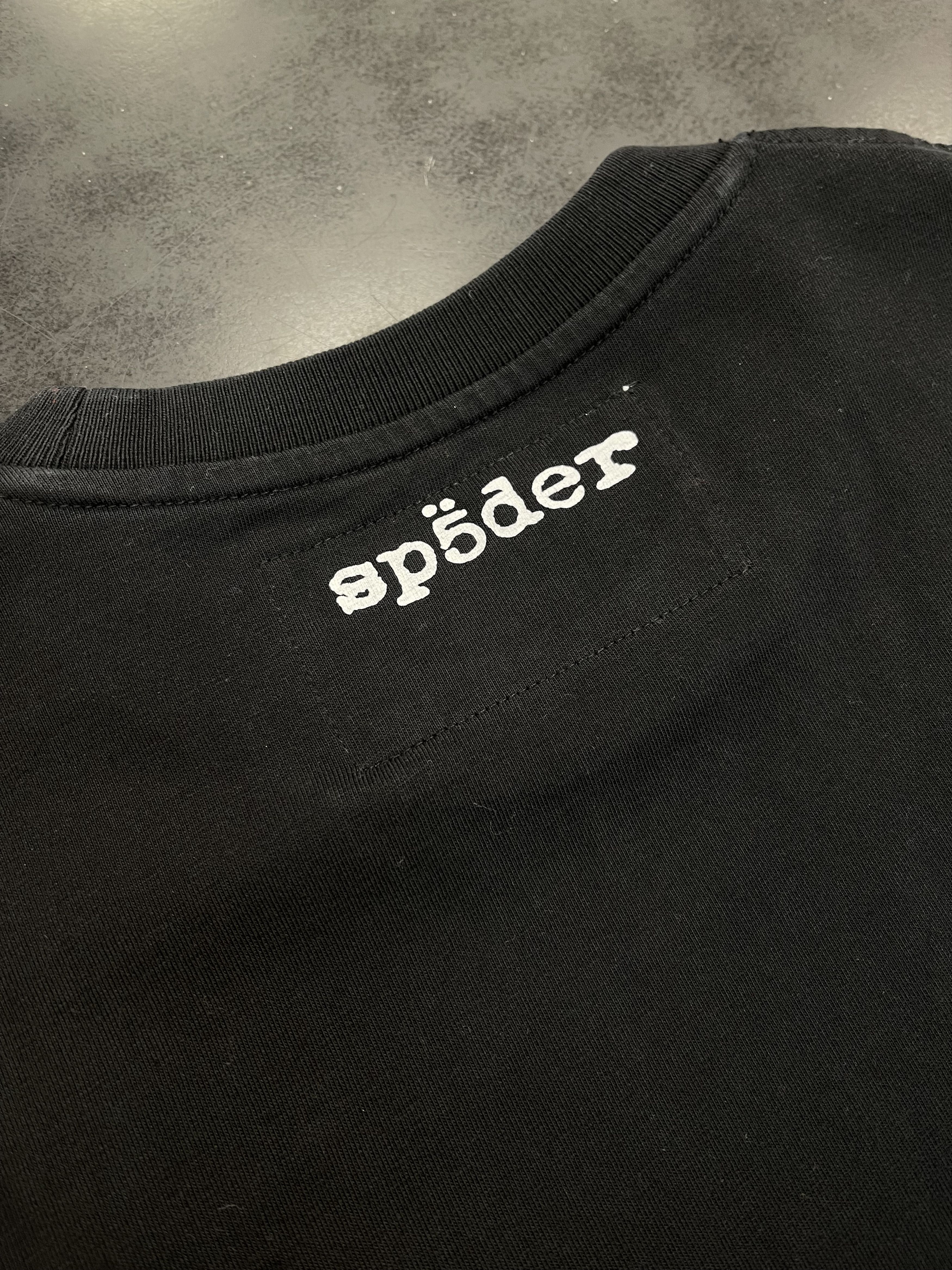 Sp5der Sp5der Diffused Collegiate Tee Black Size US M / EU 48-50 / 2 - 4 Thumbnail