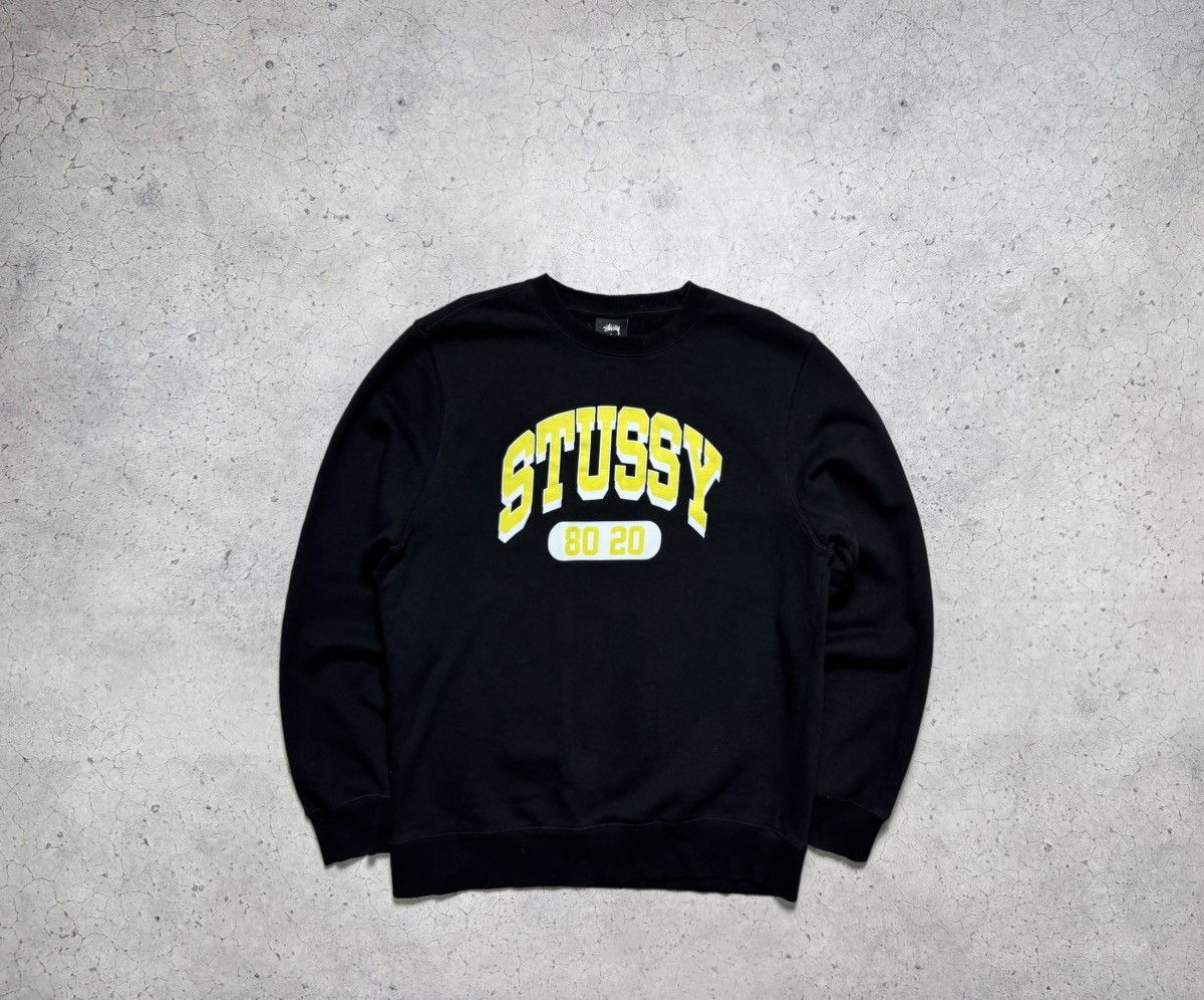 Stussy Stussy Sweatshirt Big Logo Black Hype Size US S / EU 44-46 / 1 - 1 Thumbnail