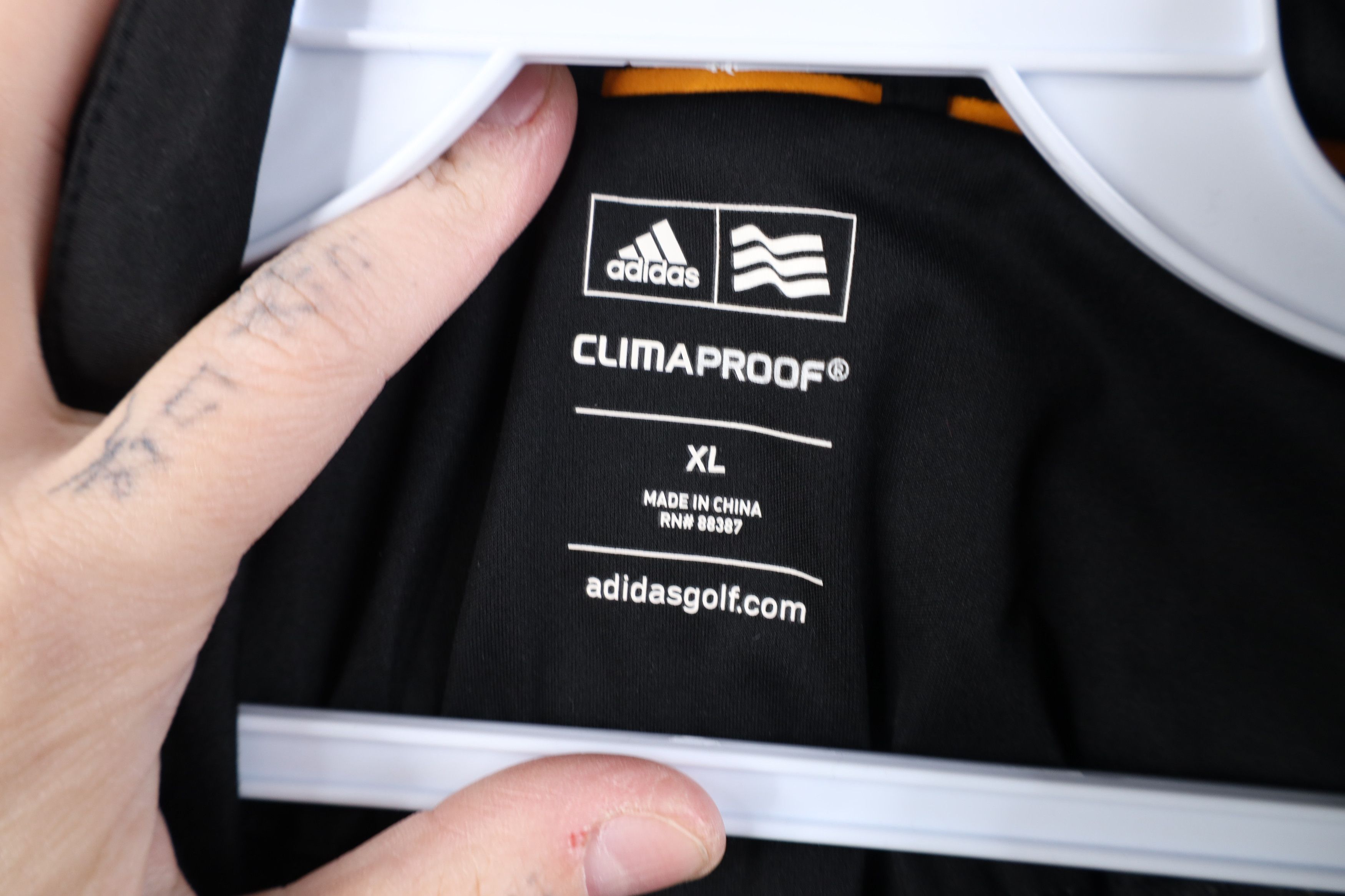 Adidas Adidas Climaproof Waterproof Windbreaker Rain Golf Jacket Size US XL / EU 56 / 4 - 10 Thumbnail