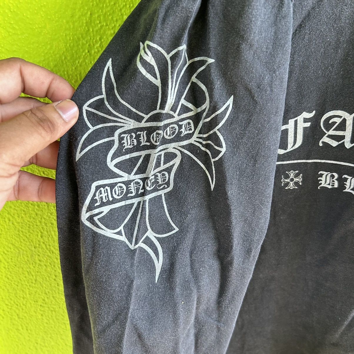 Vintage Vintage Blood Money Tokyo Chrome Design T-Shirt Size US M / EU 48-50 / 2 - 4 Thumbnail