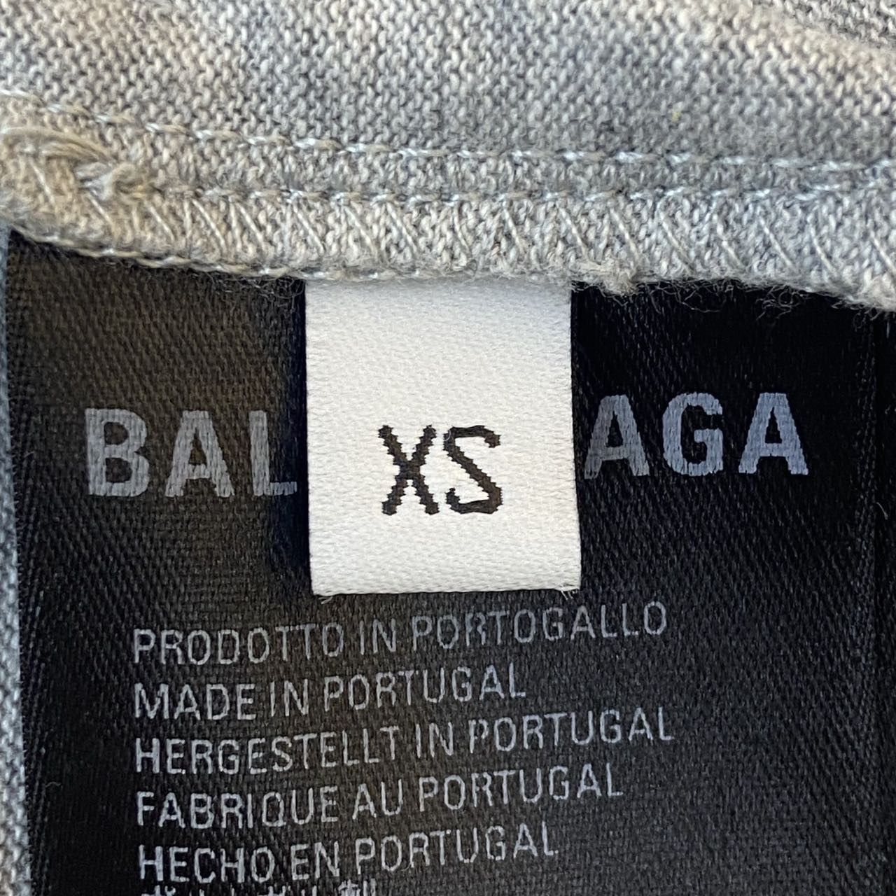 Balenciaga Balenciaga Plain Logo Printed Short Sleeve T-shirt K26WX Size US XS / EU 42 / 0 - 7 Thumbnail