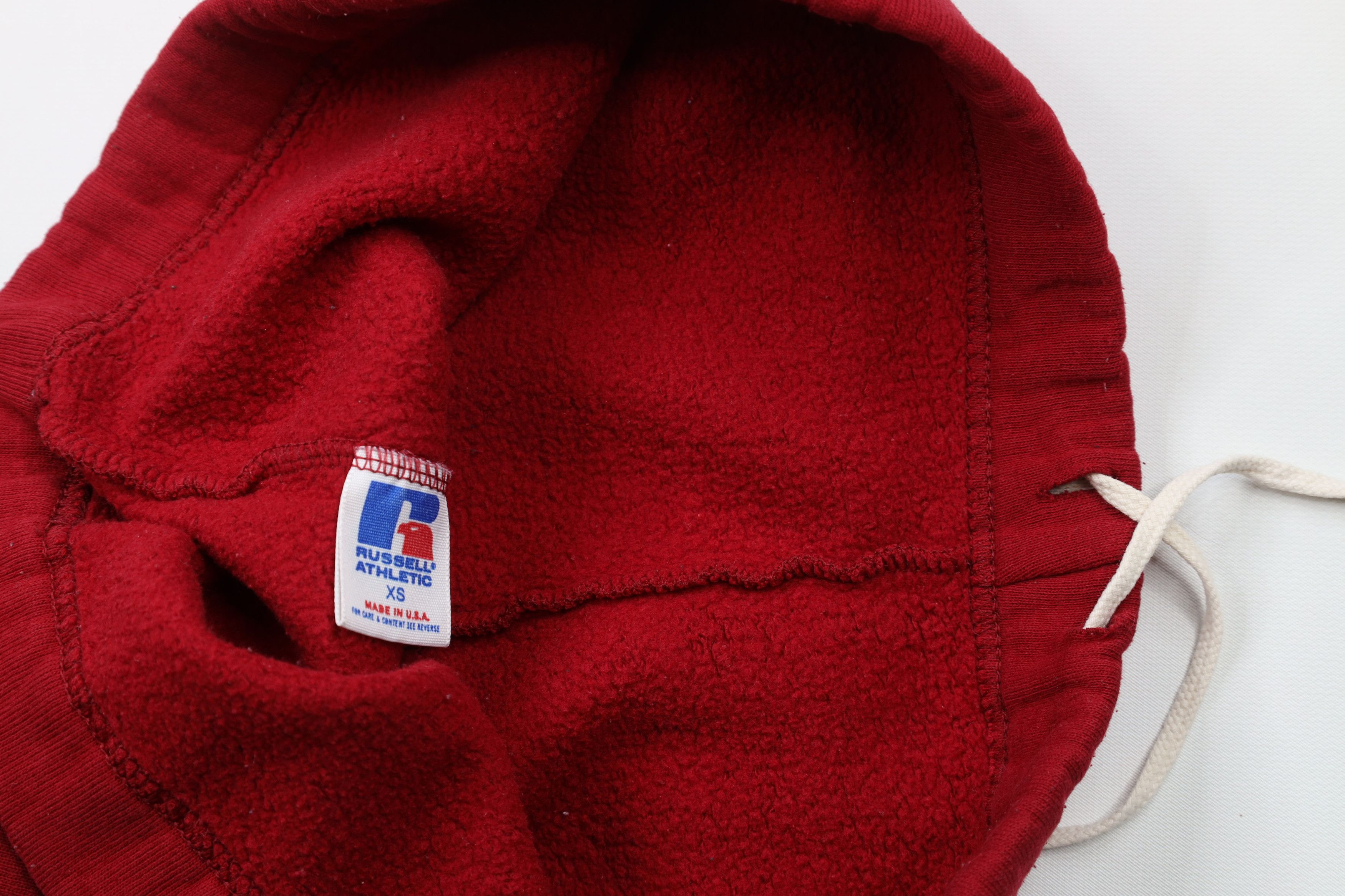 Russell Athletic × Vintage Vintage 80s Russell Athletic Sweatpants Joggers USA Red Size US 30 / EU 46 - 7 Thumbnail