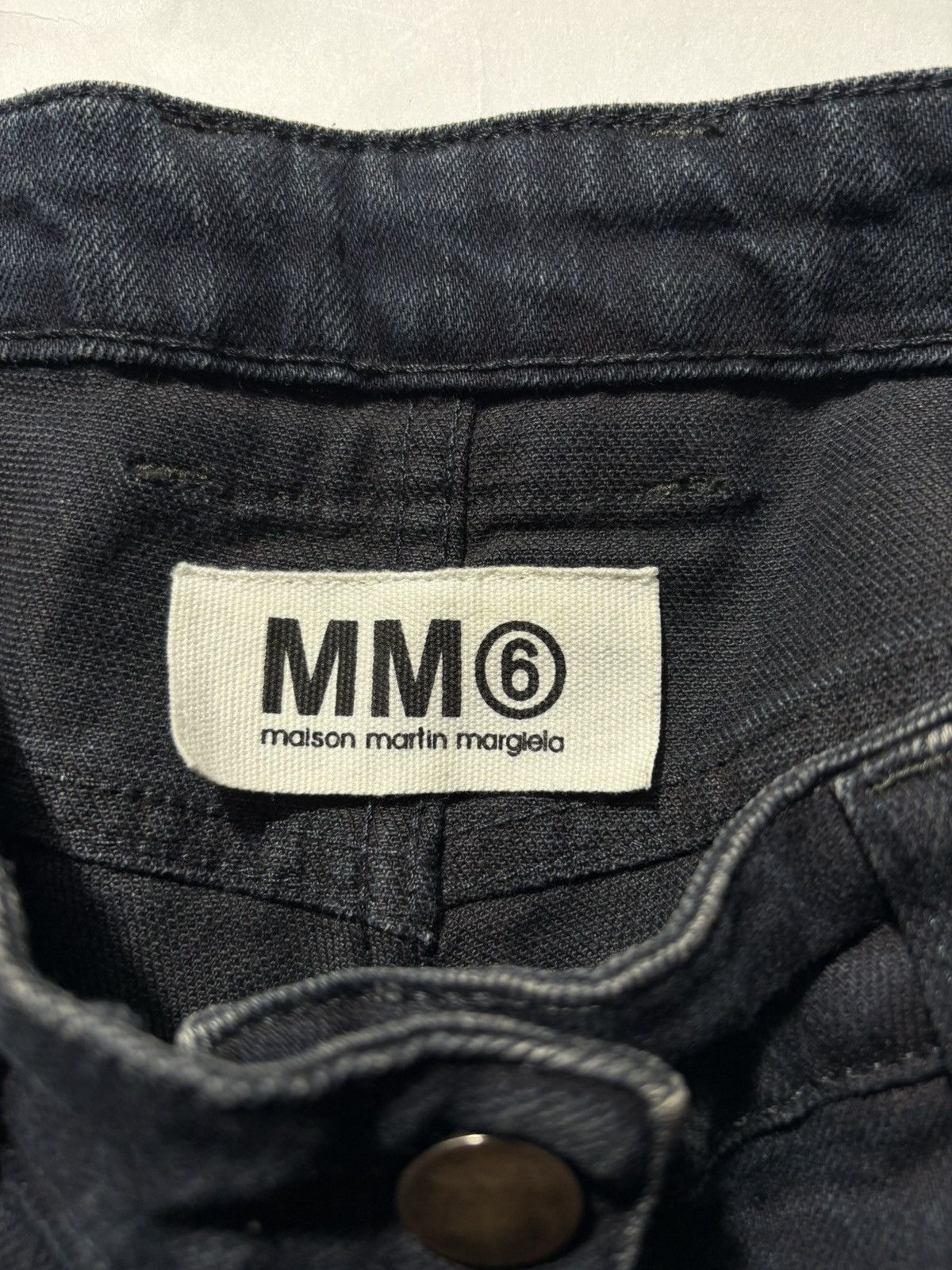 MM6 MM6 MAISON MARGIELA 2010 ANKLE ZIP DISTRESSED JEANS Size 28" / US 6 / IT 42 - 7 Thumbnail