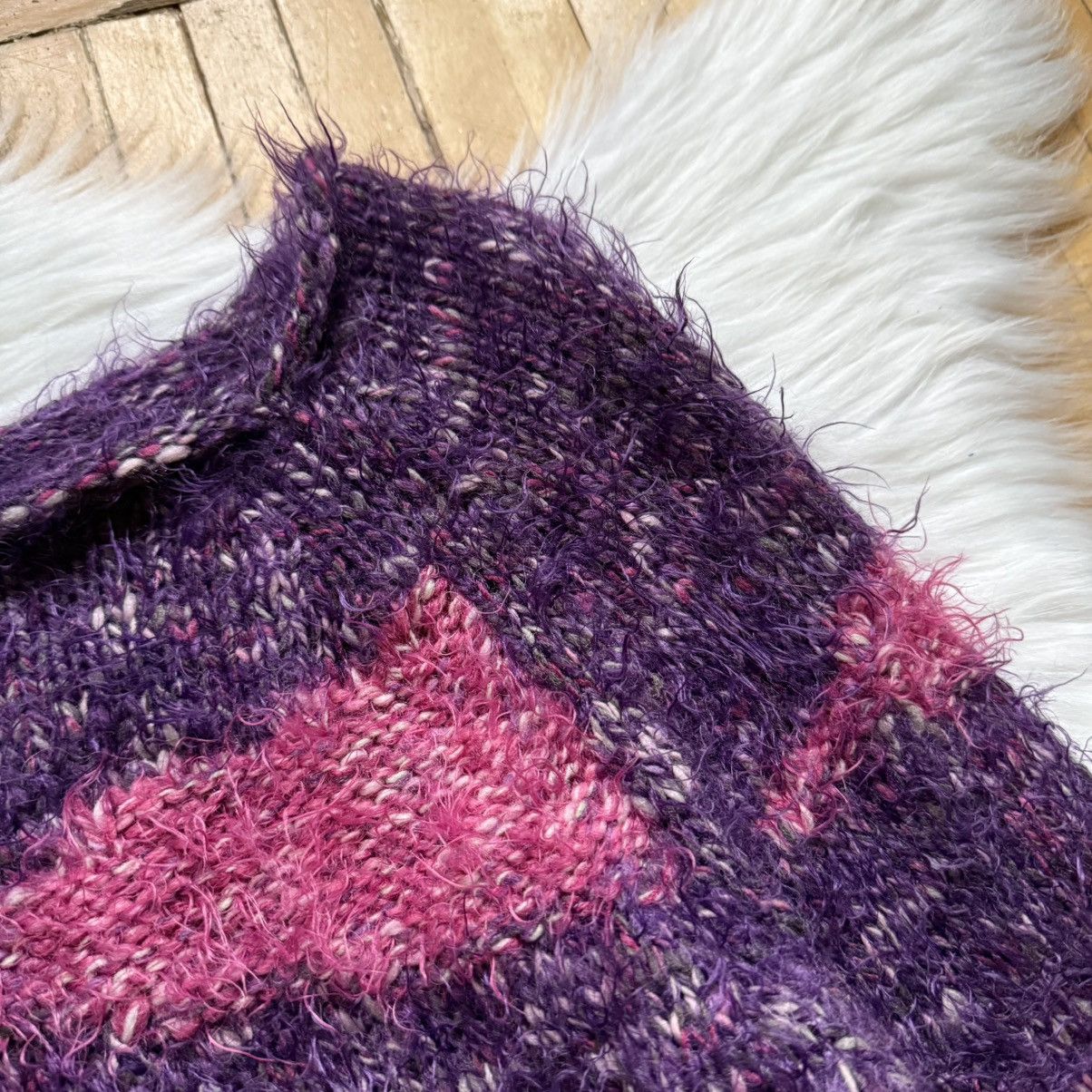 If Six Was Nine 📌 Vintage Y2K Per Una Mohair Cropped Sweater Cutie Style Size M / US 6-8 / IT 42-44 - 5 Thumbnail