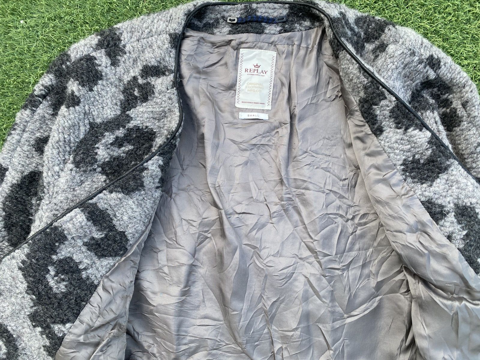 Replay Rare 🔥 Replay Wool Coat Size S / US 4 / IT 40 - 12 Thumbnail