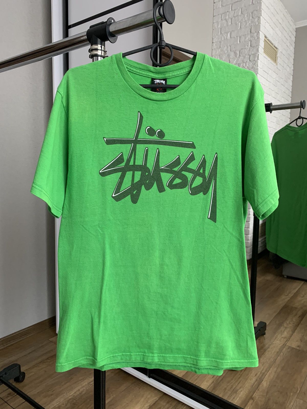 Vintage Stussy T-Shirt Vintage Big Logo 2000s | Grailed